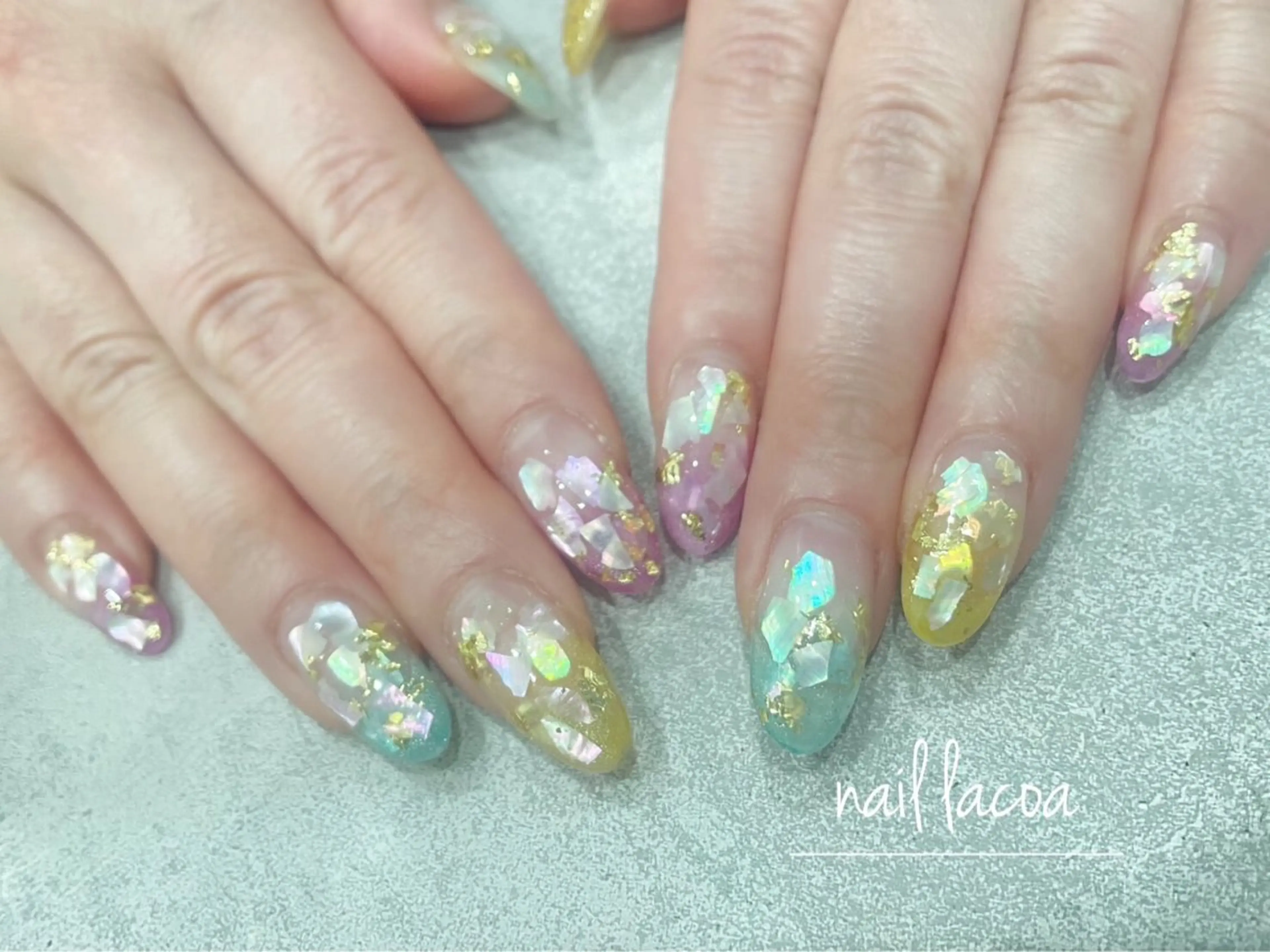 ネイル アートネイル zuzunail -lacoa-のネイルデザイン