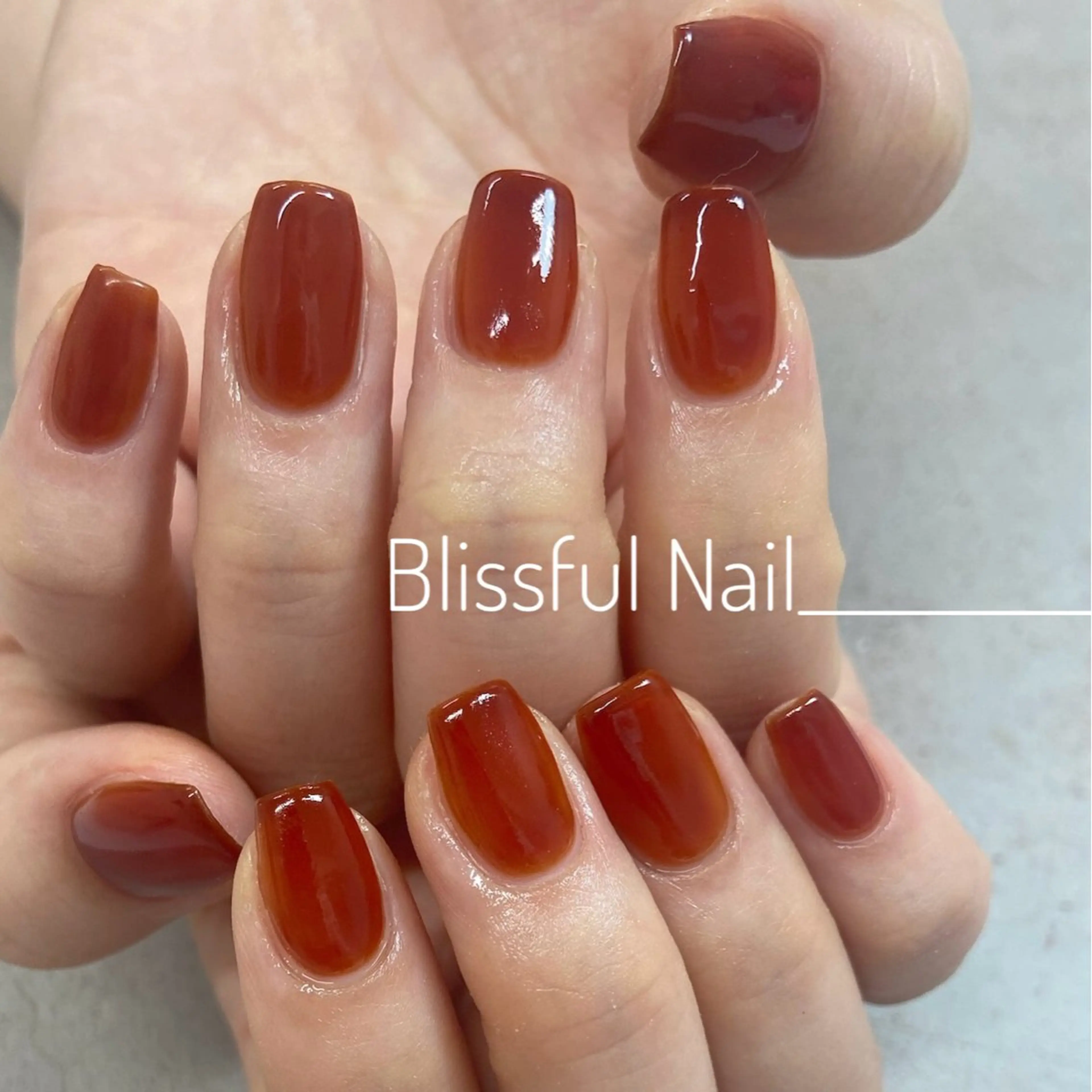 ハンドジェル💅【艶ワンカラー♡】の写真