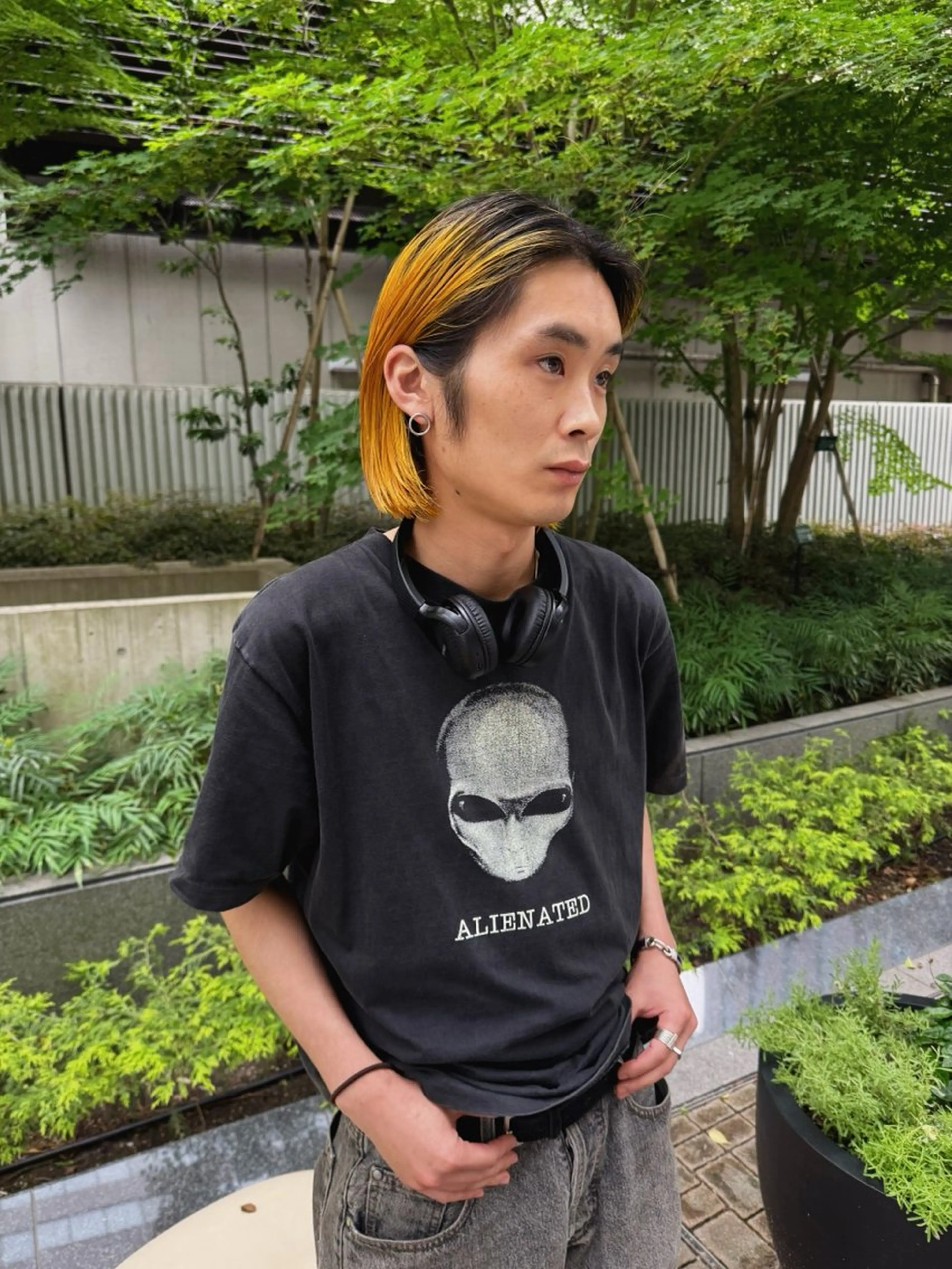 ミディアム カラー メンズ カット ヘアカラー トリートメント SALOWIN 名古屋Suite店所属・難波 晃助のヘアスタイル