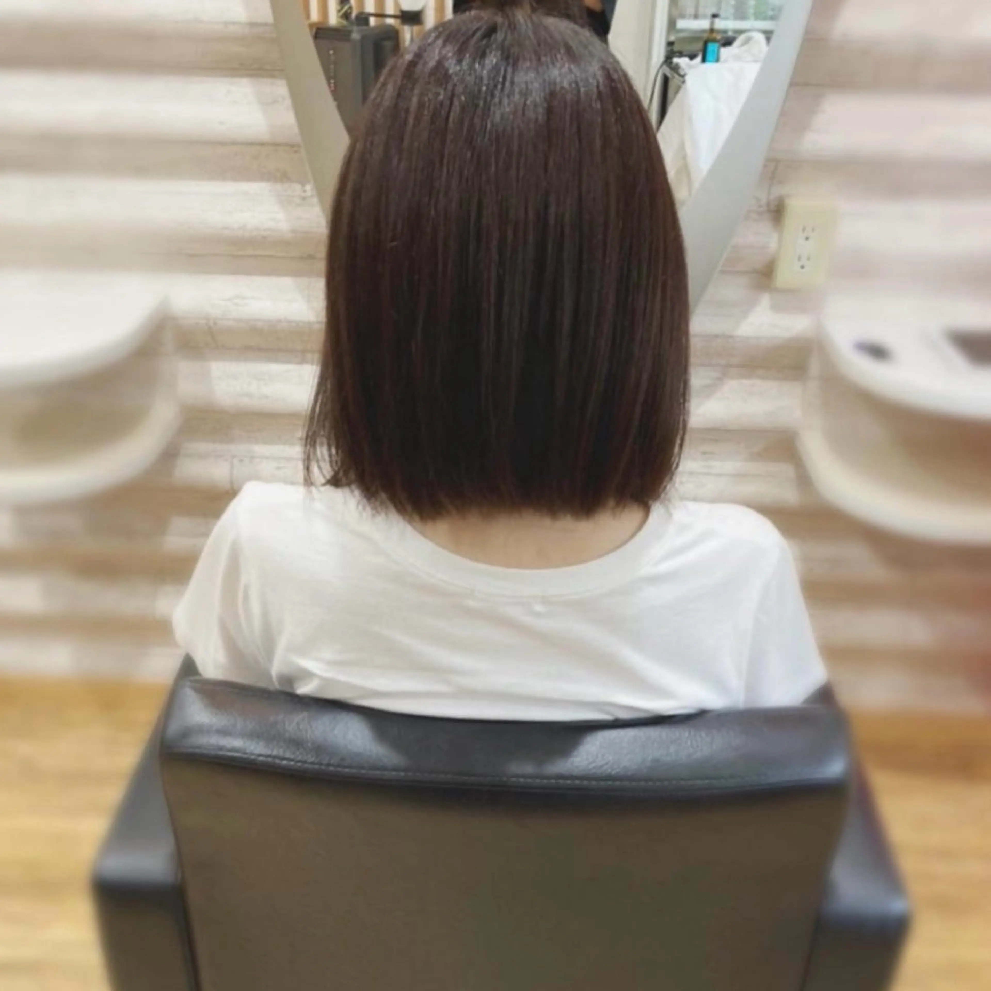 ミディアム カラー 髪質改善 カット トリートメント 艶髪×髪質改善KON |癖毛カット×収まりのヘアスタイル