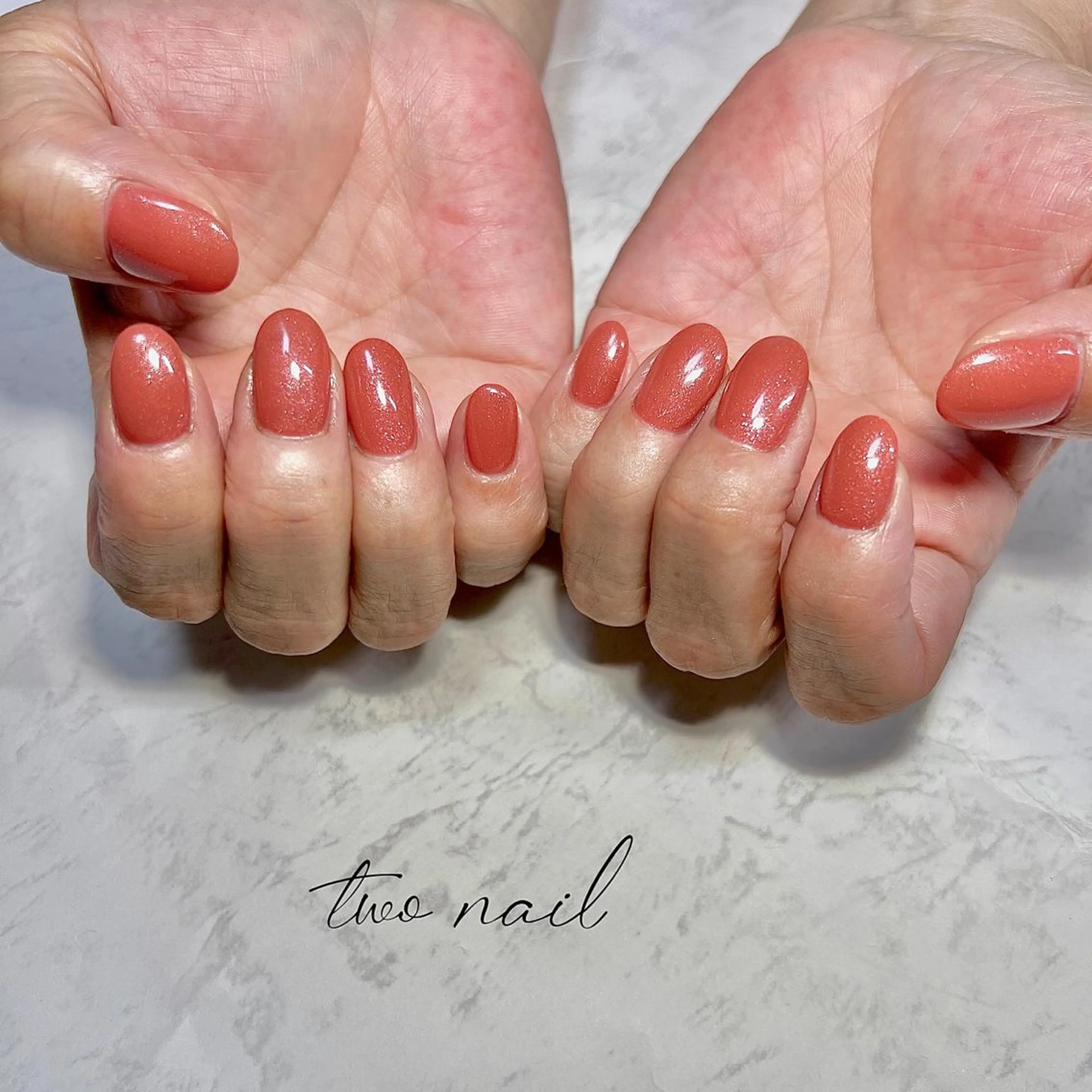 ネイル アートネイル フットネイル ハート ニュアンスネイル ホワイト ハンドネイル two nailのネイルデザイン