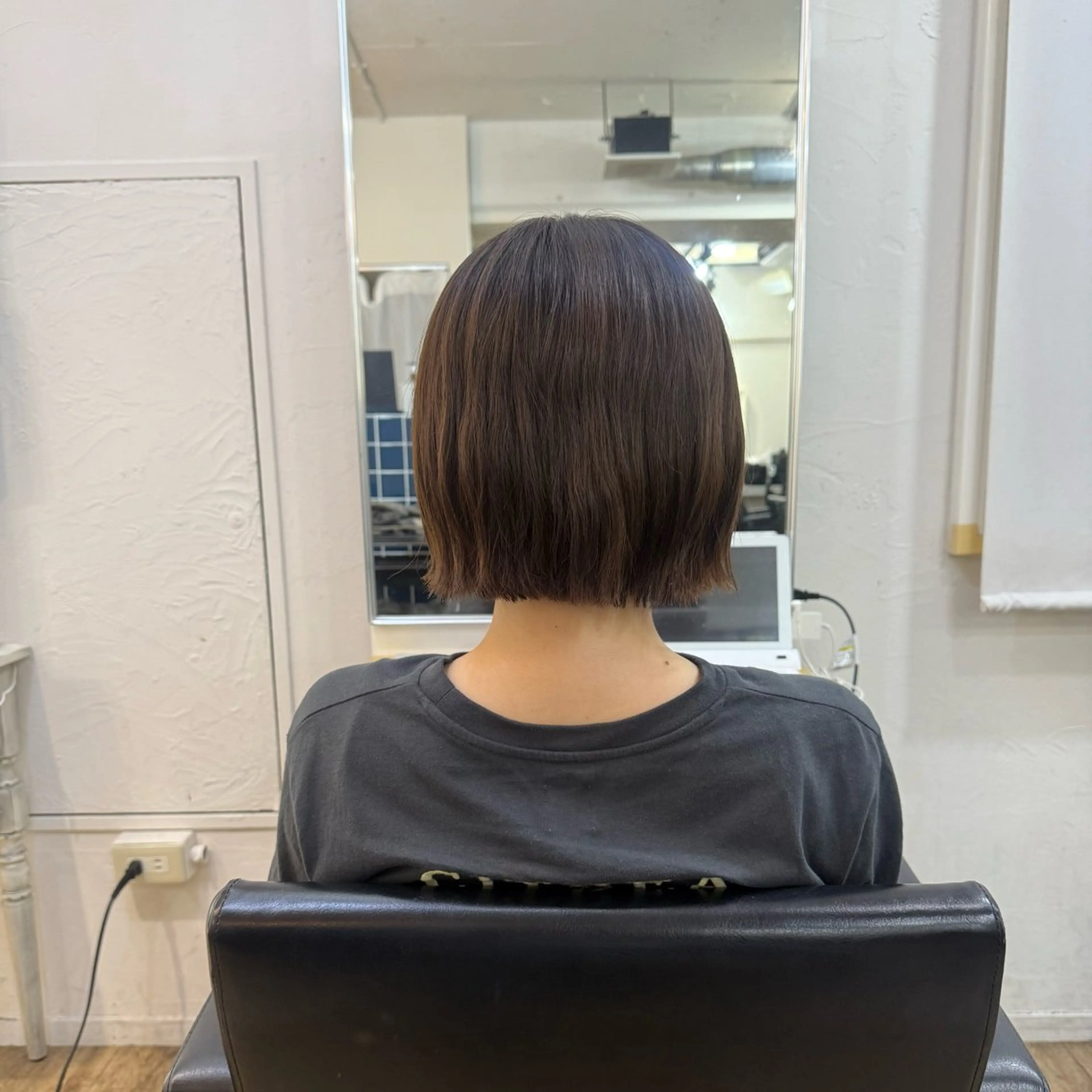 ミディアム ミディアムパーマ ボブ カット 髪質改善特化／透明感 カラー／ＡＫＡＮＥ♡のヘアスタイル