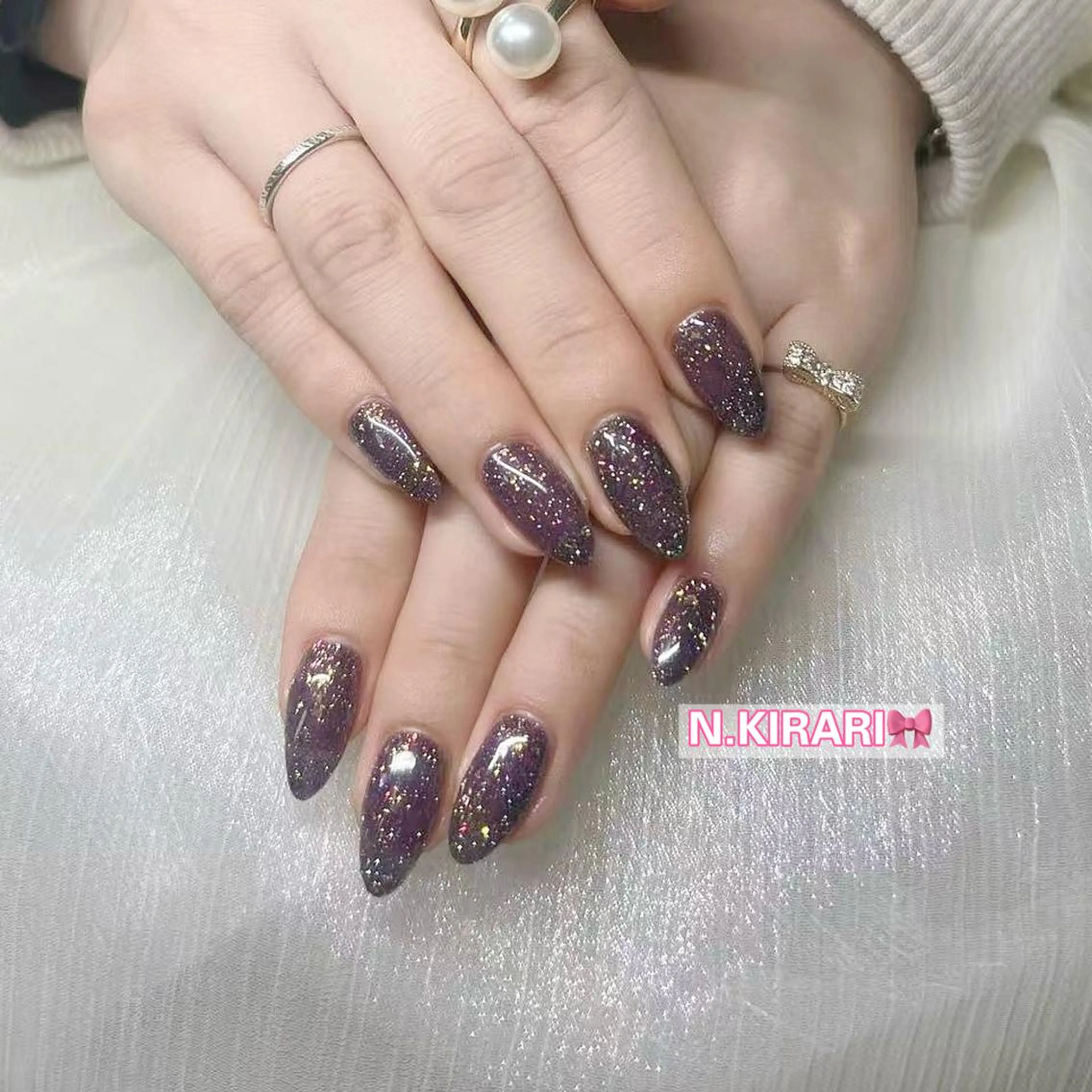 ネイル 🎀 ユズ 🎀のネイルデザイン