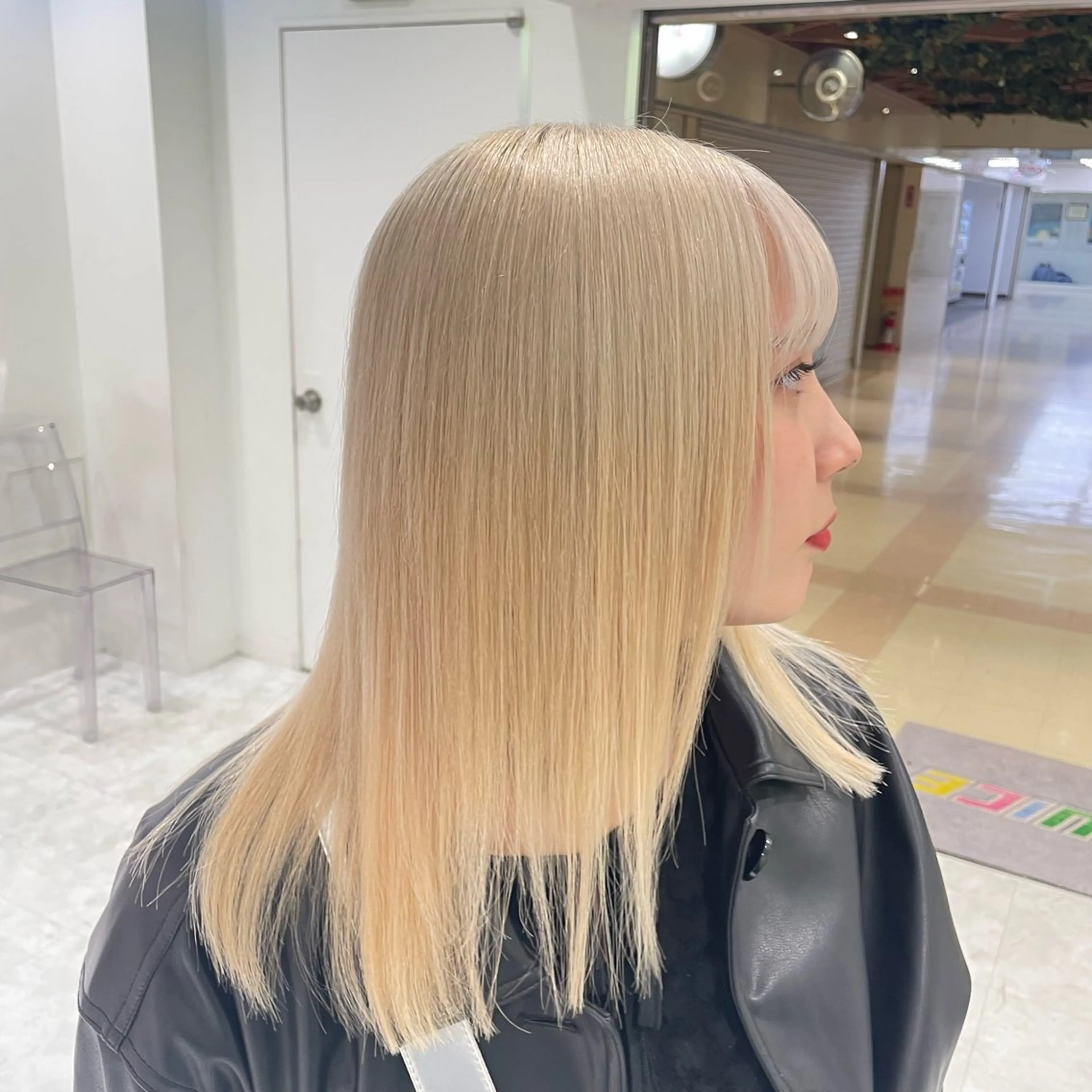 セミロング カラー ヘアカラー 渋谷/透明感カラー /半個室/こうめいのヘアスタイル