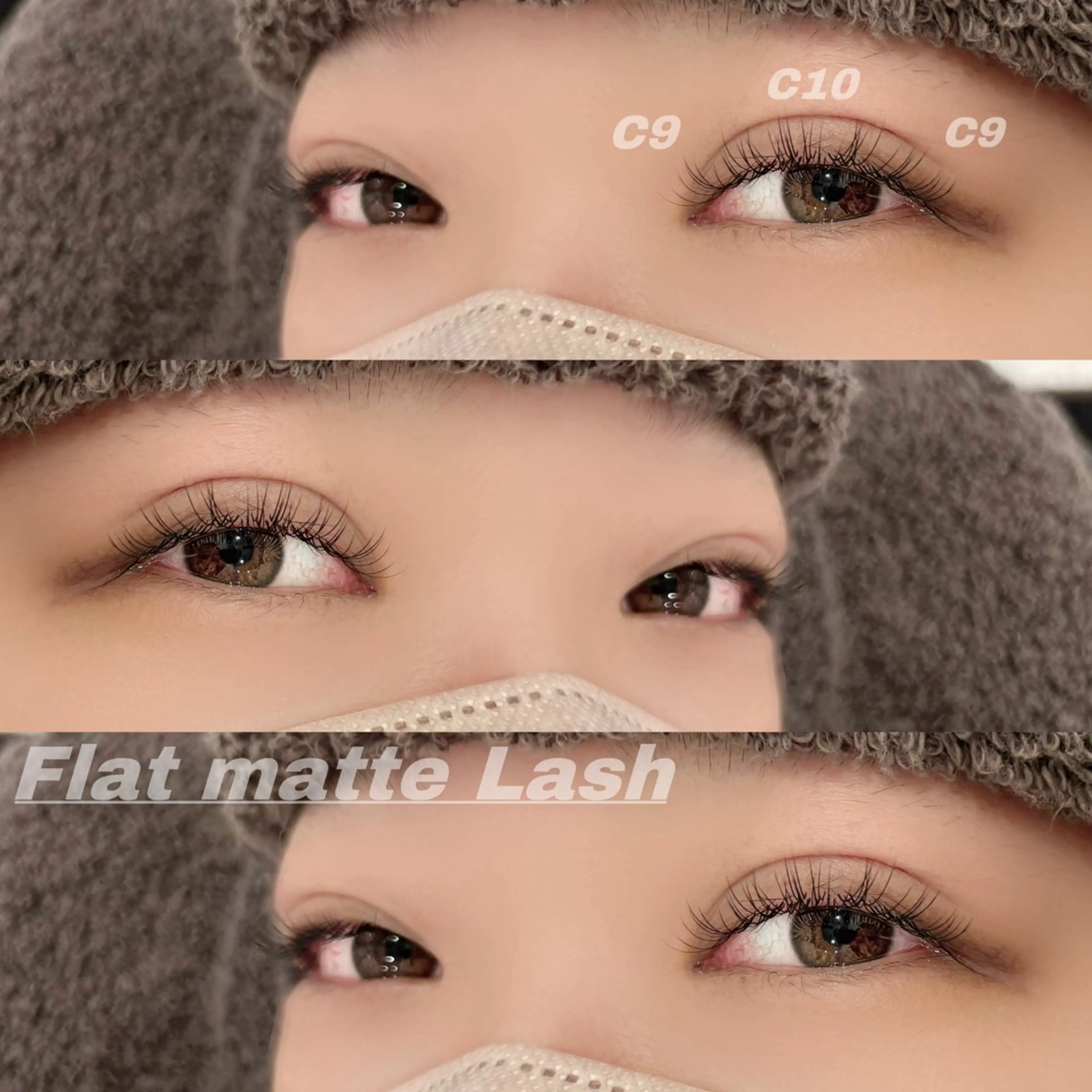 マツエク・マツパ Cカール フラットラッシュ マツエク Eye ELSA lash栄店の眉毛・アイブロウイメージ