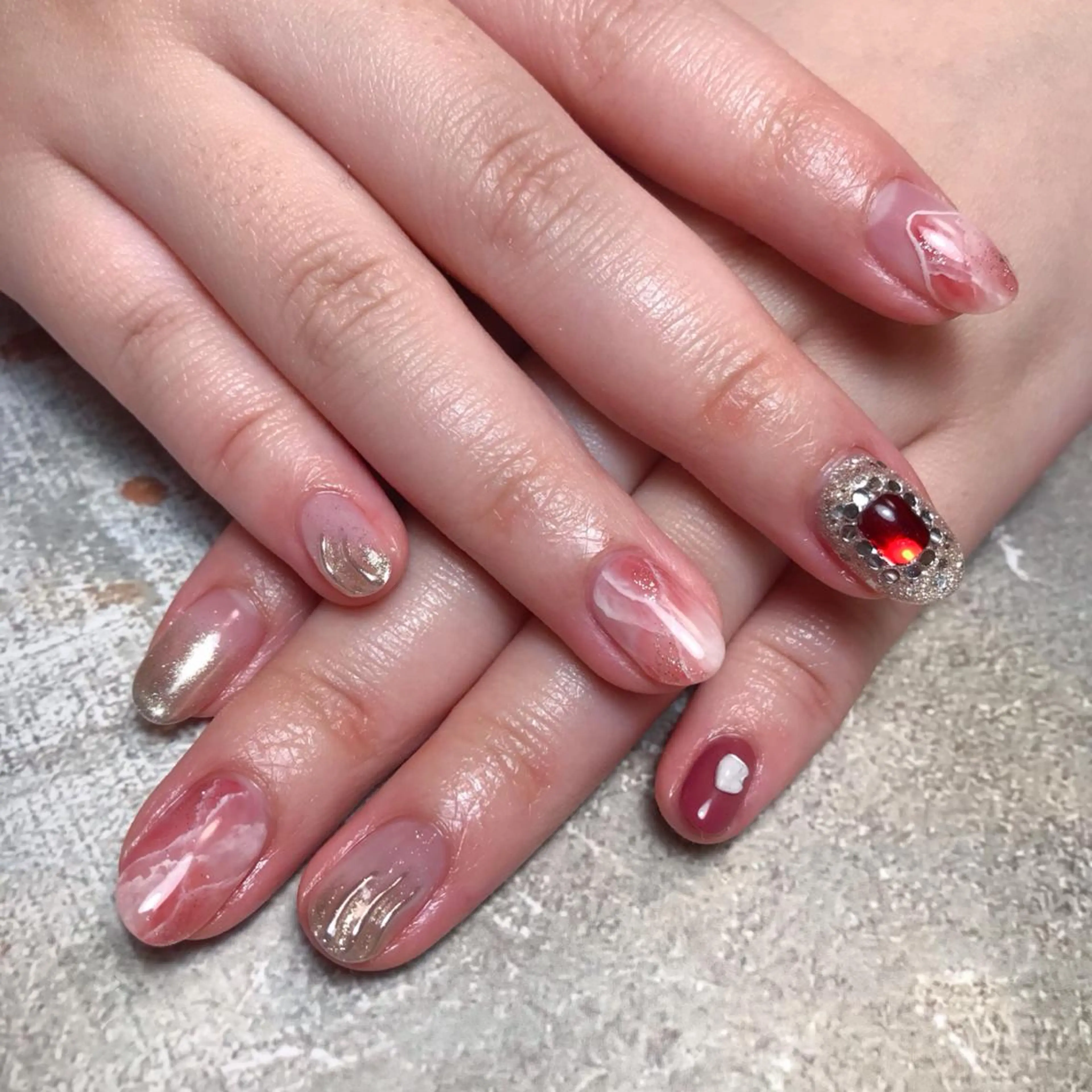 ネイル ハンドネイル 💅chainail _aiのネイルデザイン