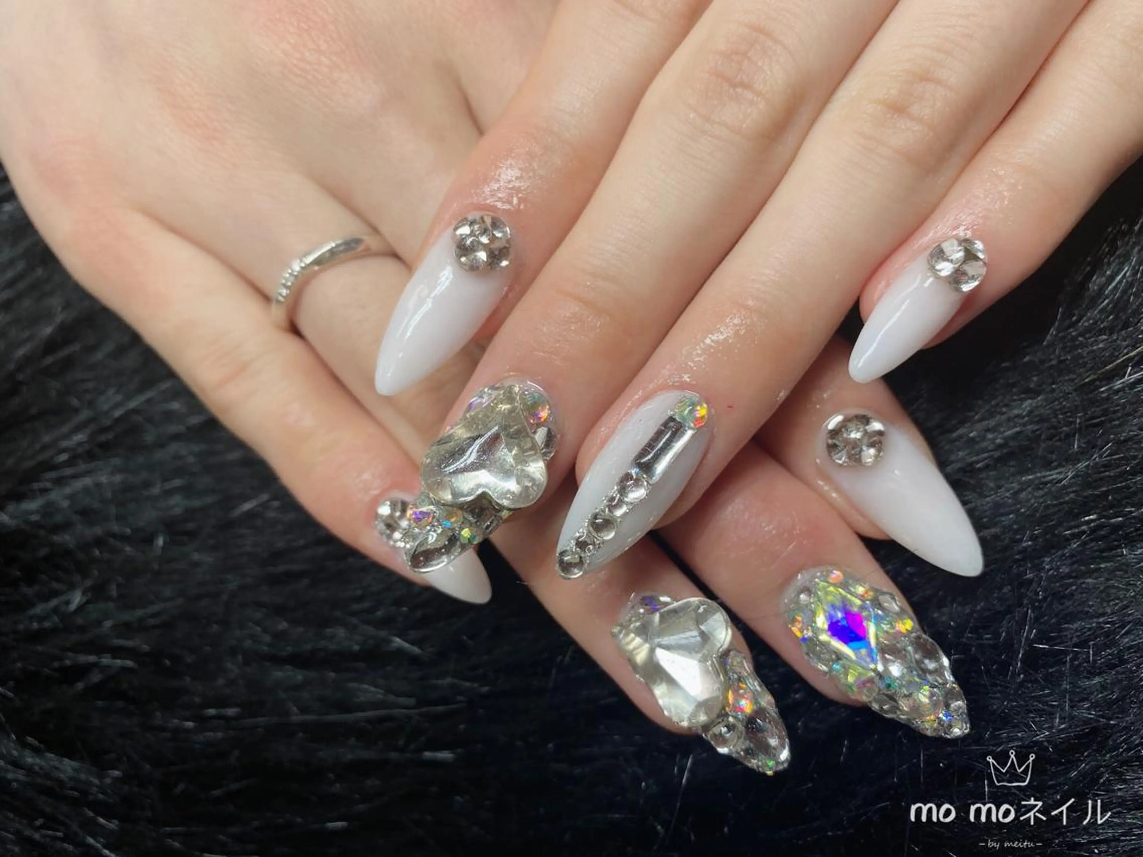 ネイル 持ち込み スカルプネイル MOMO nailのネイルデザイン