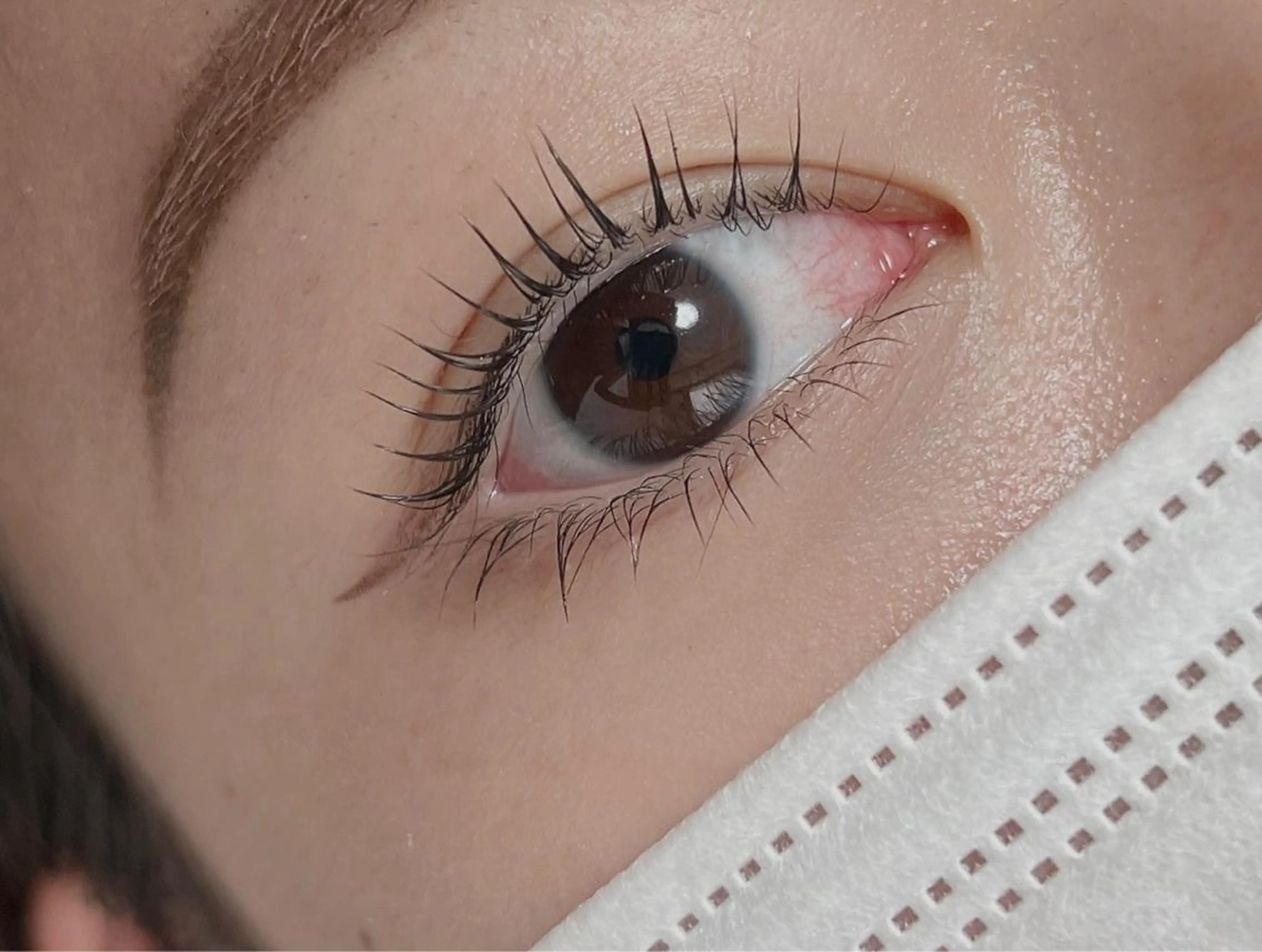 マツエク・マツパ マツパ 【那覇/束感まつ毛 /LED】ｷｬﾒﾙのマツエク・マツパデザイン