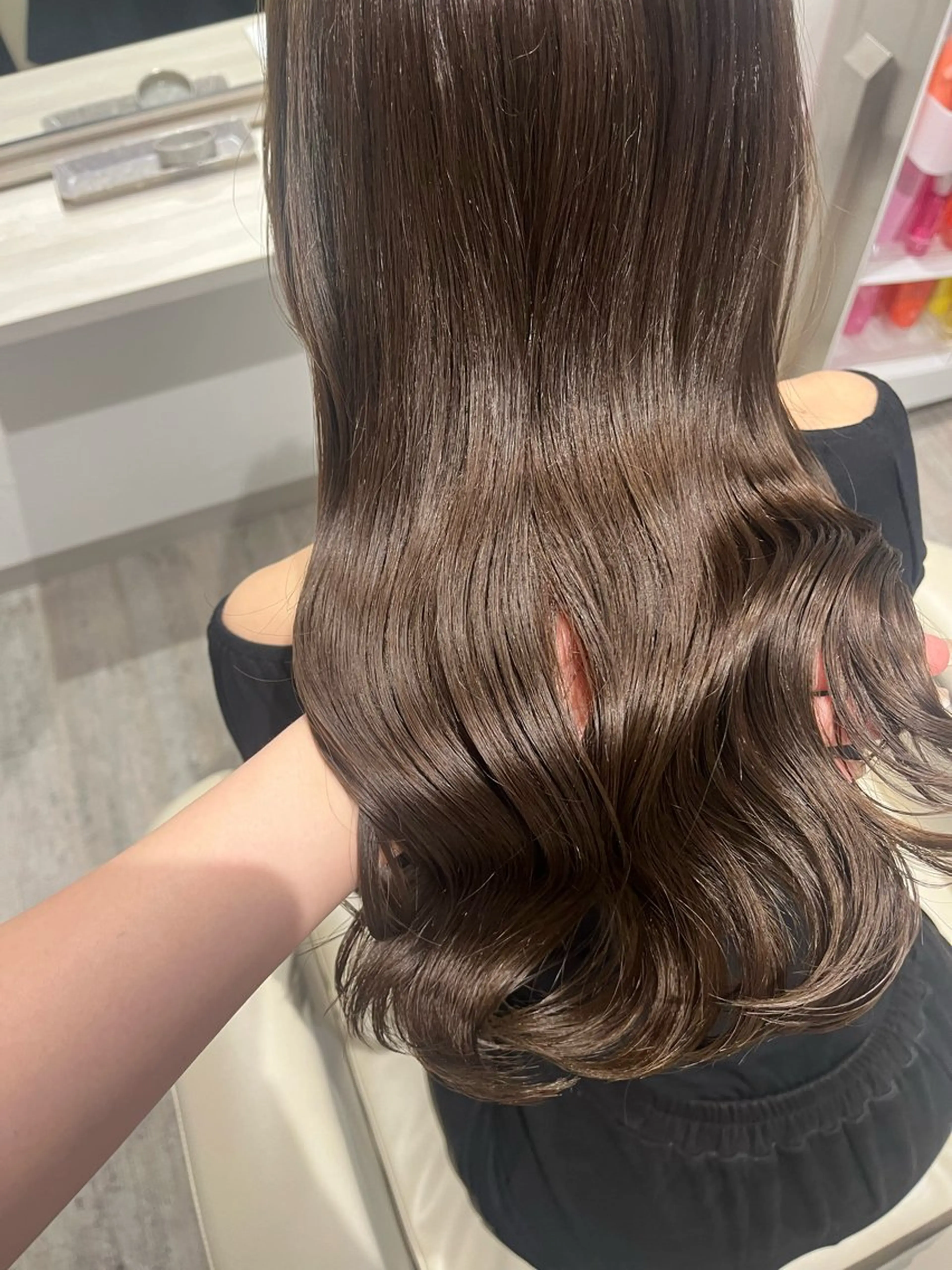 【初回限定❗️】カット＋ブリーチなしWカラー🫧60%off⟡.·の写真