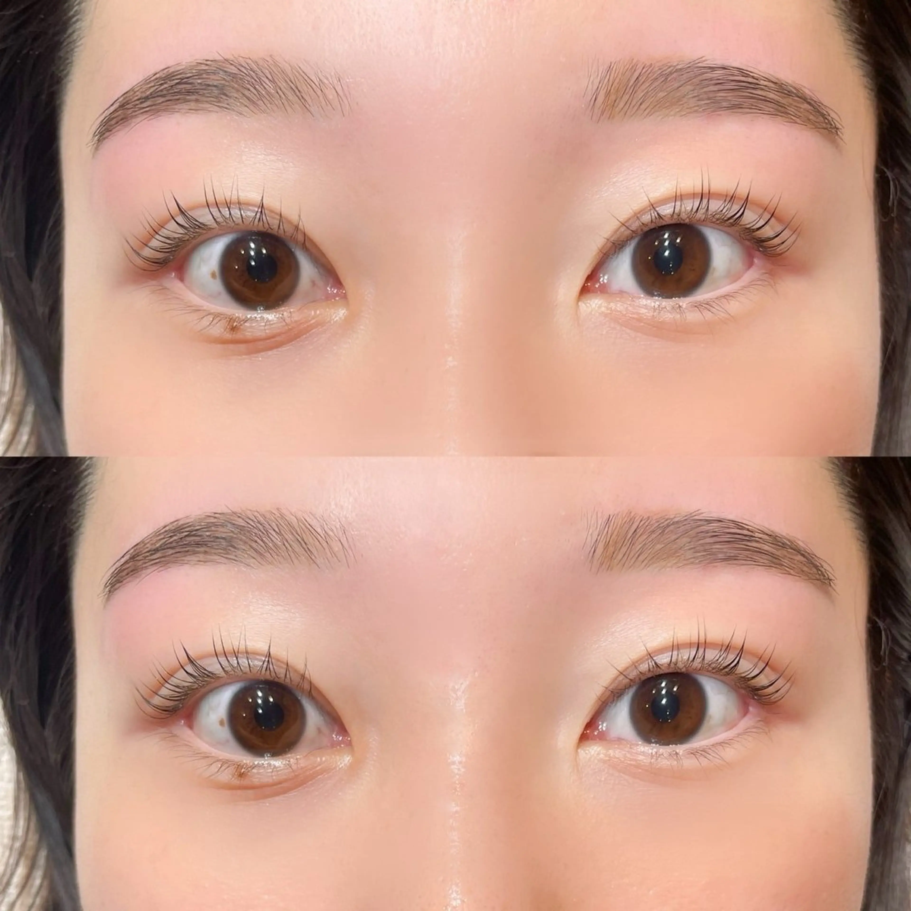 🤍ミニモ限定🤍 《当日予約の方限定》 🎀パリジェンヌラッシュリフト＋アイブロウWAX脱毛🎀の写真