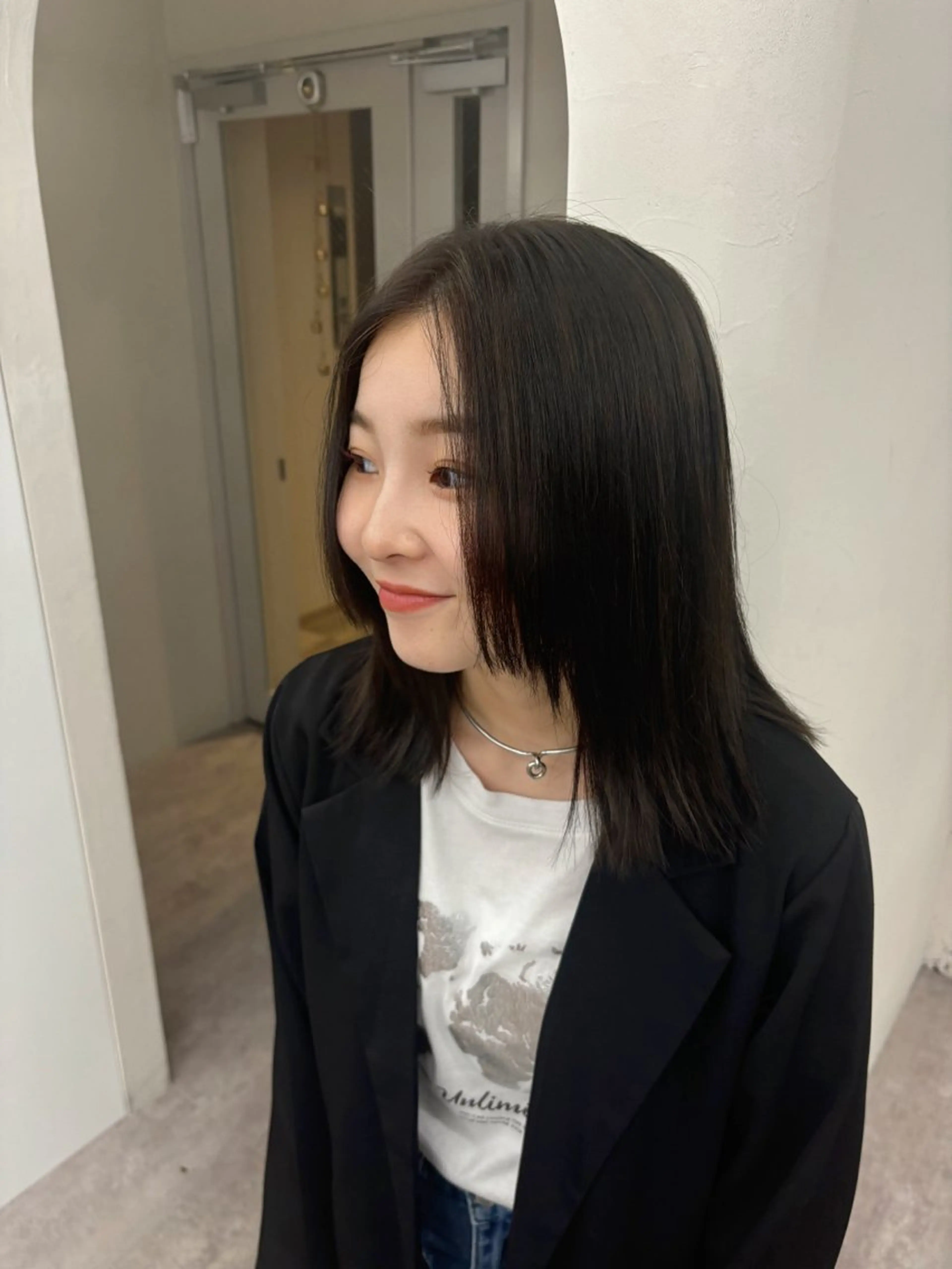 ミディアム カラー 加藤 寿輝斗のヘアスタイル