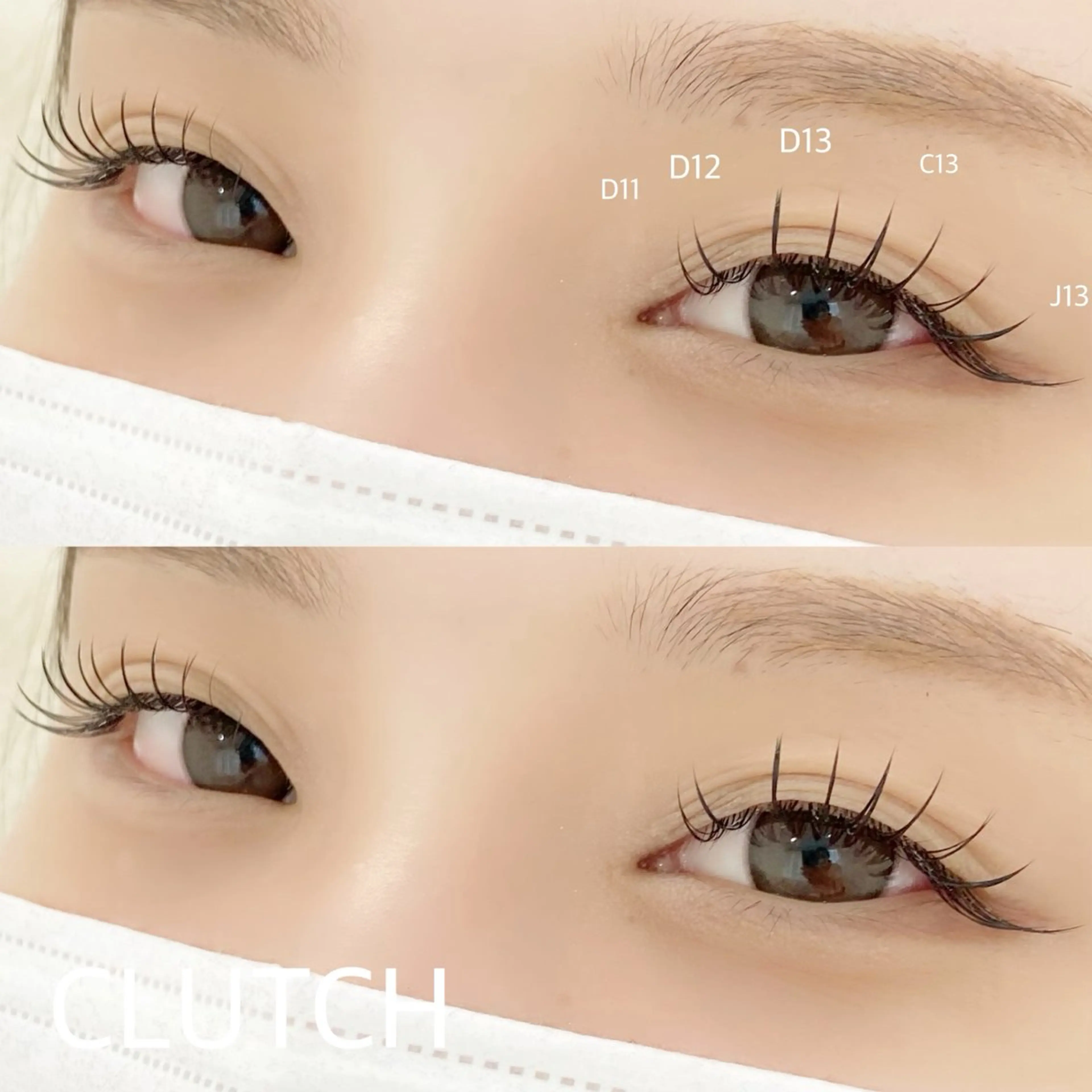 マツエク・マツパ マツエク CLUTCH ナカムラサユリのマツエク・マツパデザイン