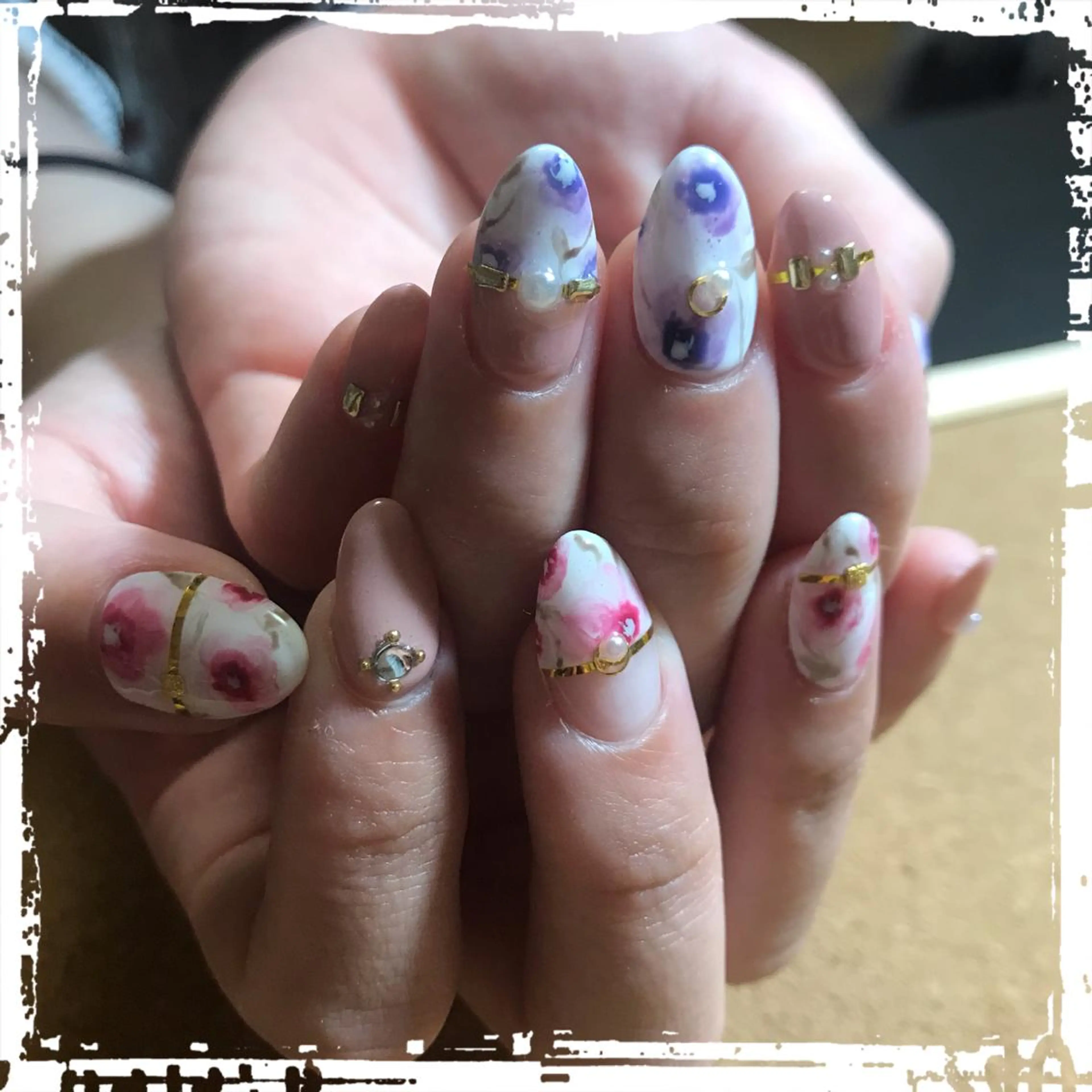 ネイル 寺山 千鶴のネイルデザイン