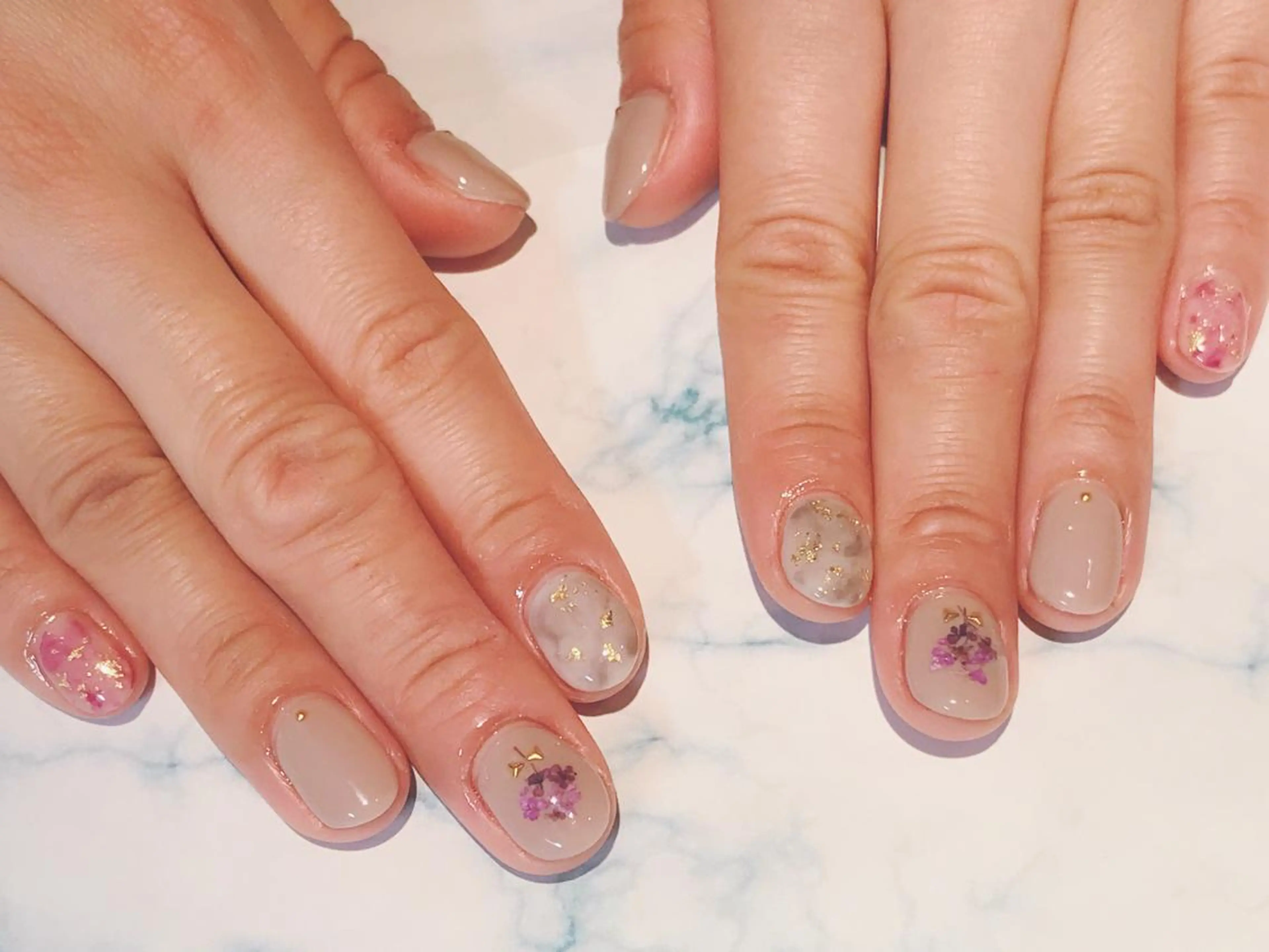 ネイル ハンドネイル もとまつ さちこのネイルデザイン