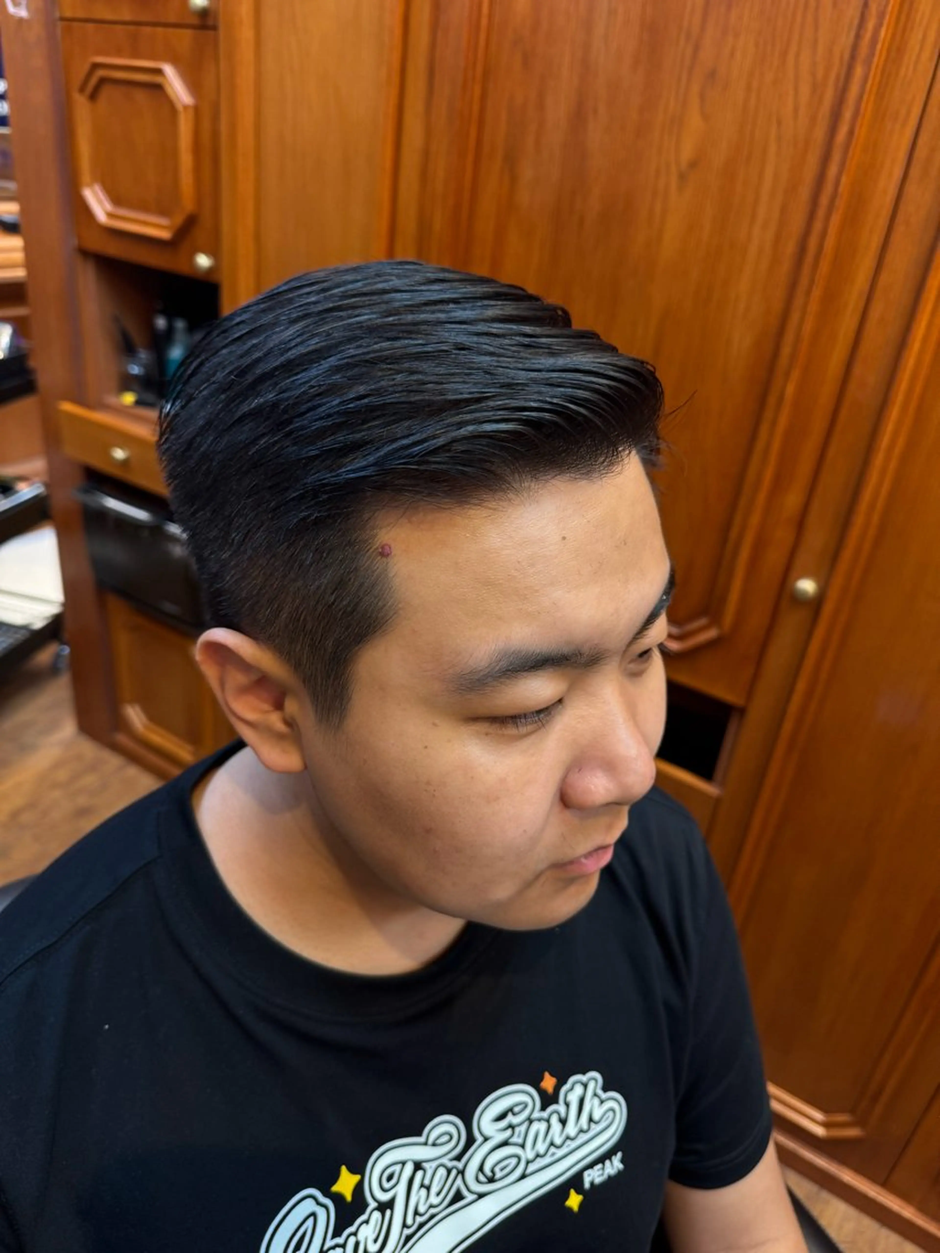 ショート メンズヘアカット無料 中村　心のヘアスタイル