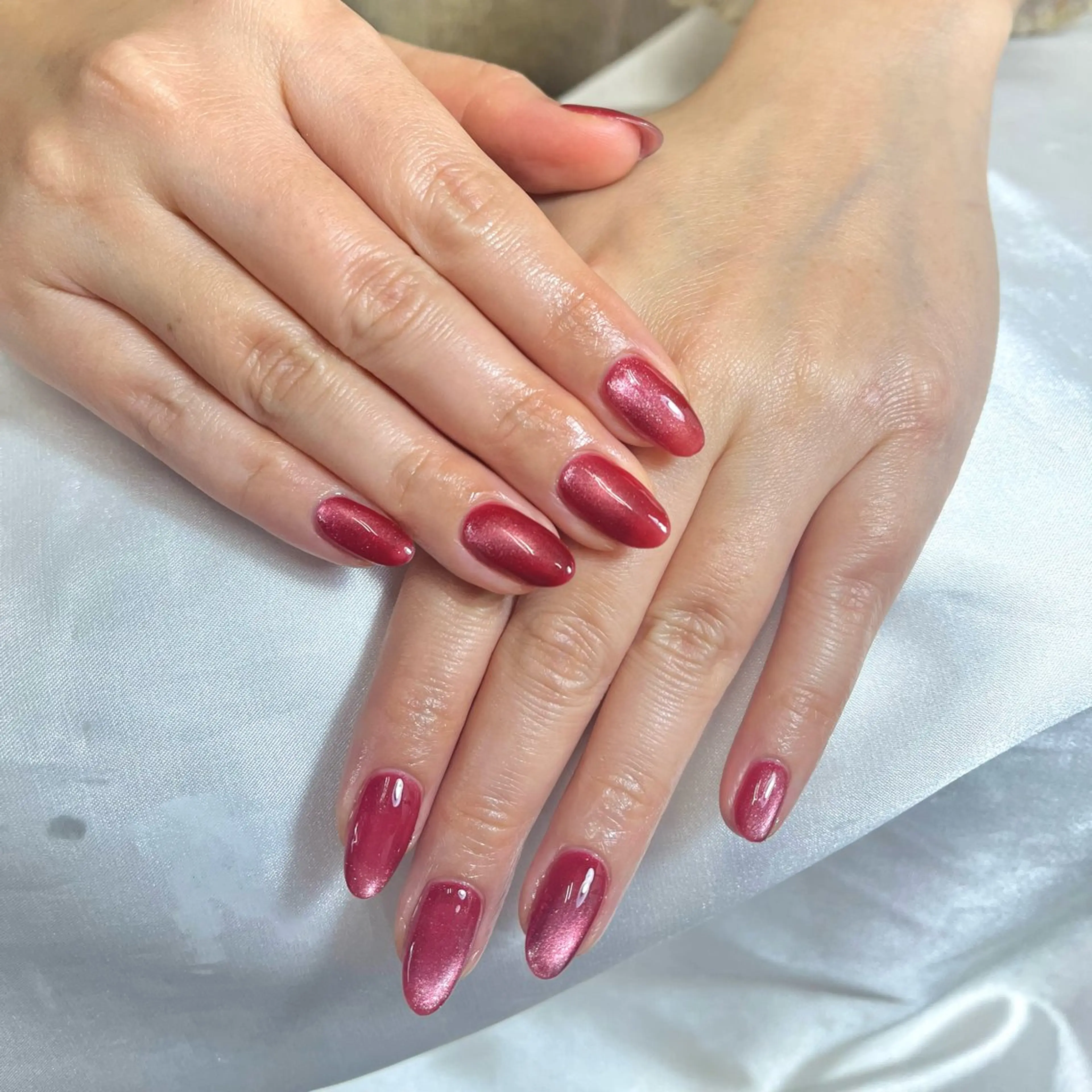 ネイル チークネイル 桜ネイル 長さ出し フットネイル ジェルネイル ハンドネイル Maika's nailのネイルデザイン