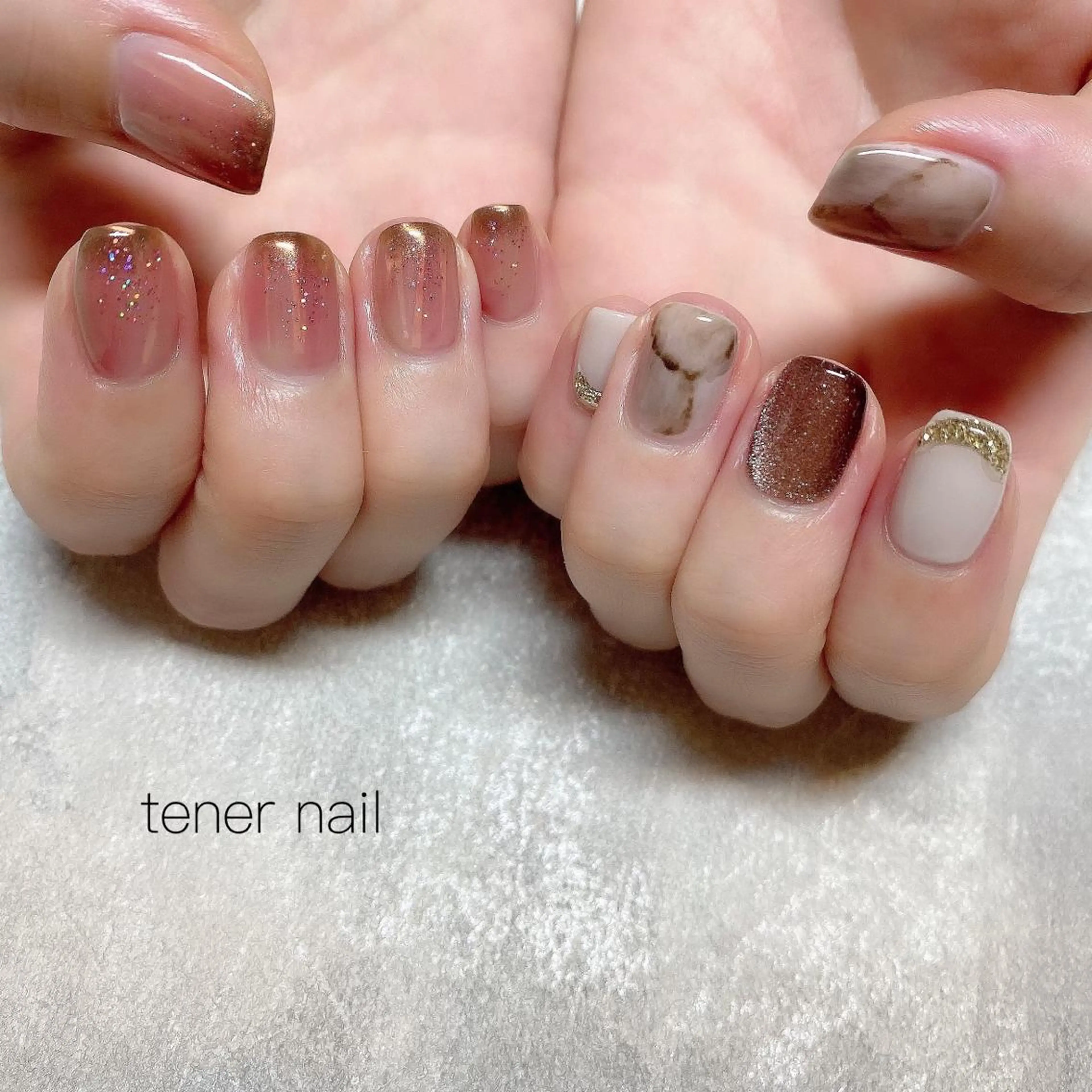 ネイル ニュアンスネイル テネルネイル tener nailのネイルデザイン