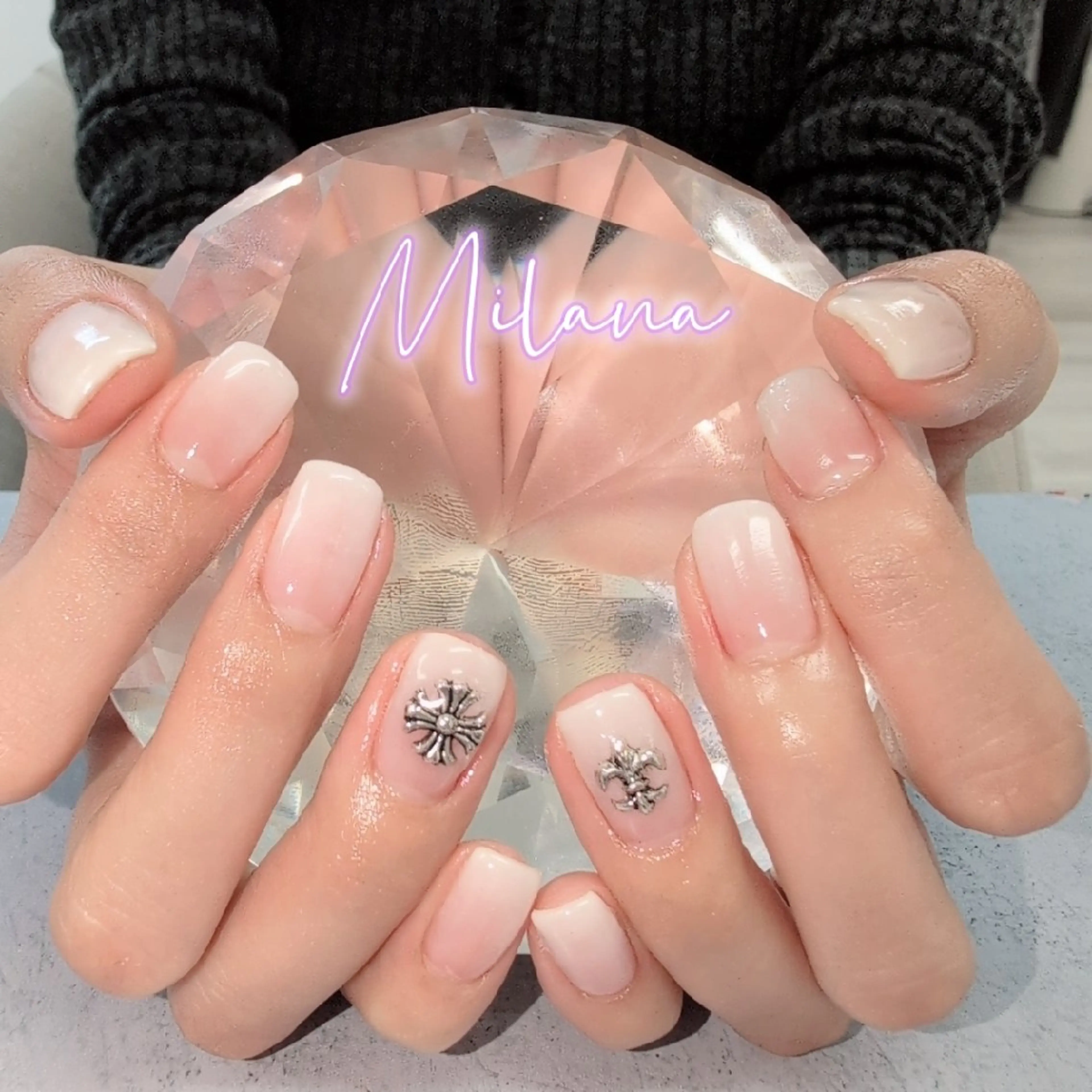ネイル グラデーション ハンドネイル Milana 川瀬のネイルデザイン