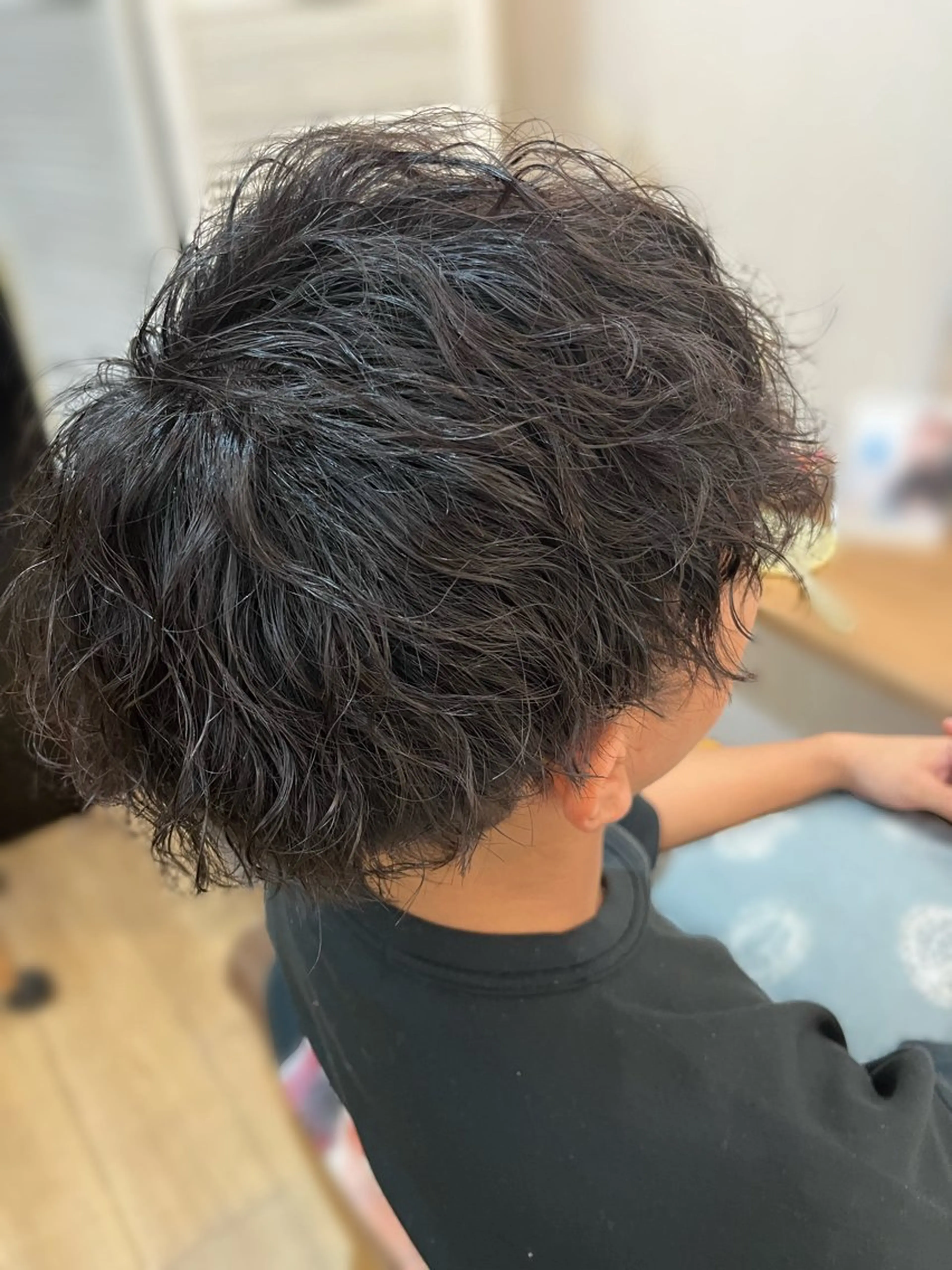 メンズ カット パーマ nao🎀zina 透明感/艶髪のヘアスタイル