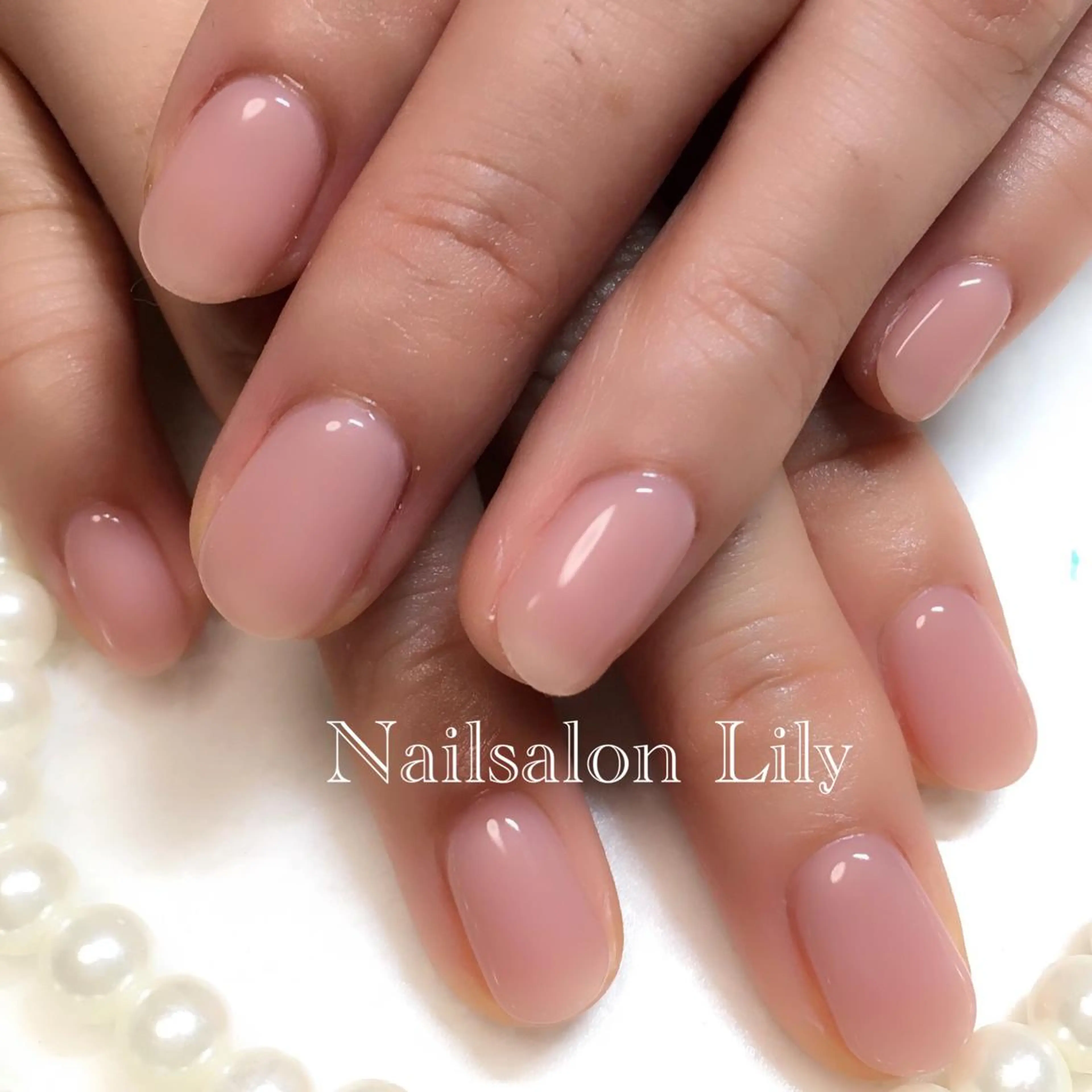 ネイル ワンカラーネイル Lily*nail 🌻Mii🌻のネイルデザイン