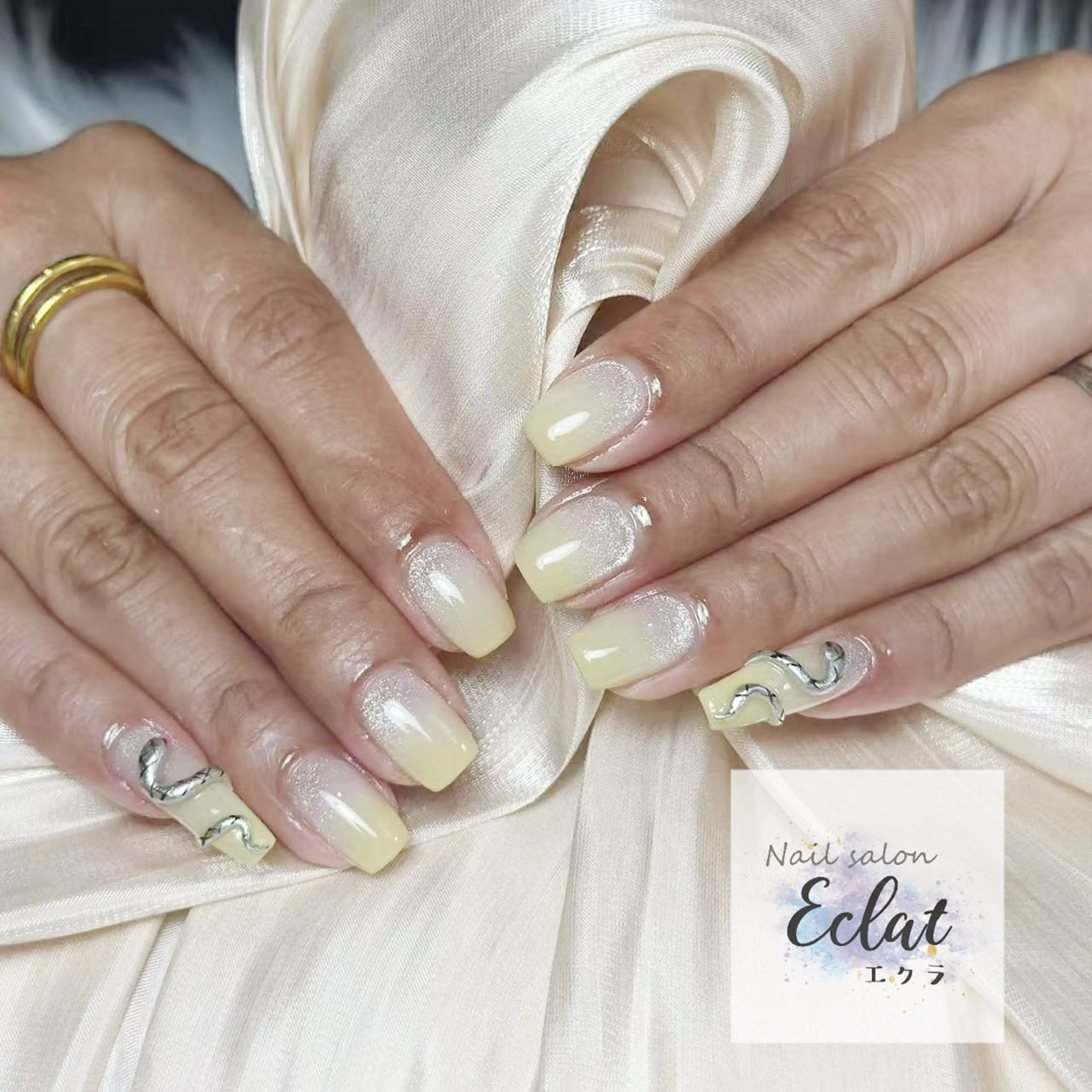 ネイル ハンドネイル Eclat登戸店 ネイルサロンエクラのネイルデザイン