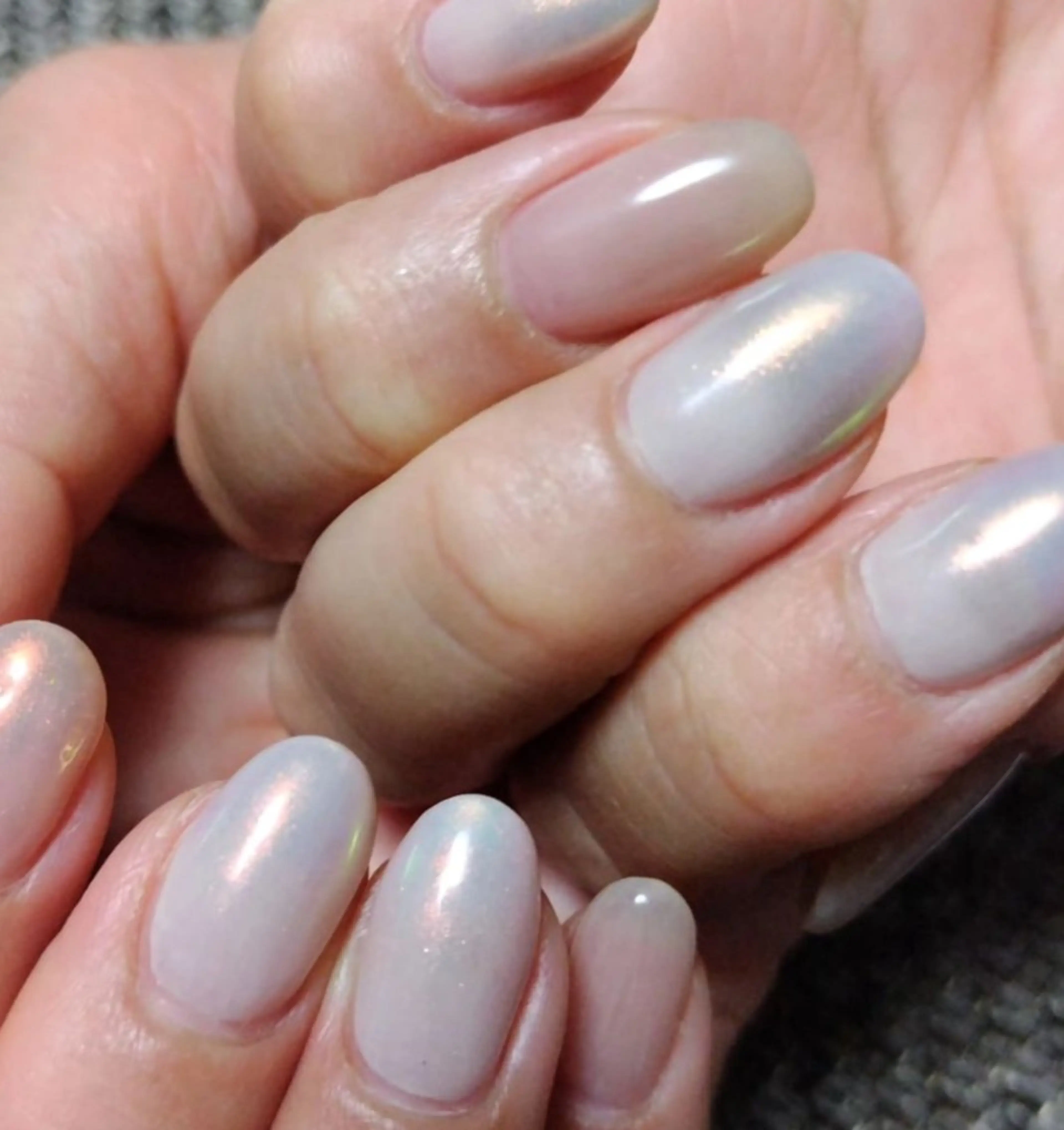 ネイル オーロラネイル ワンカラーネイル OTAM  nailのネイルデザイン