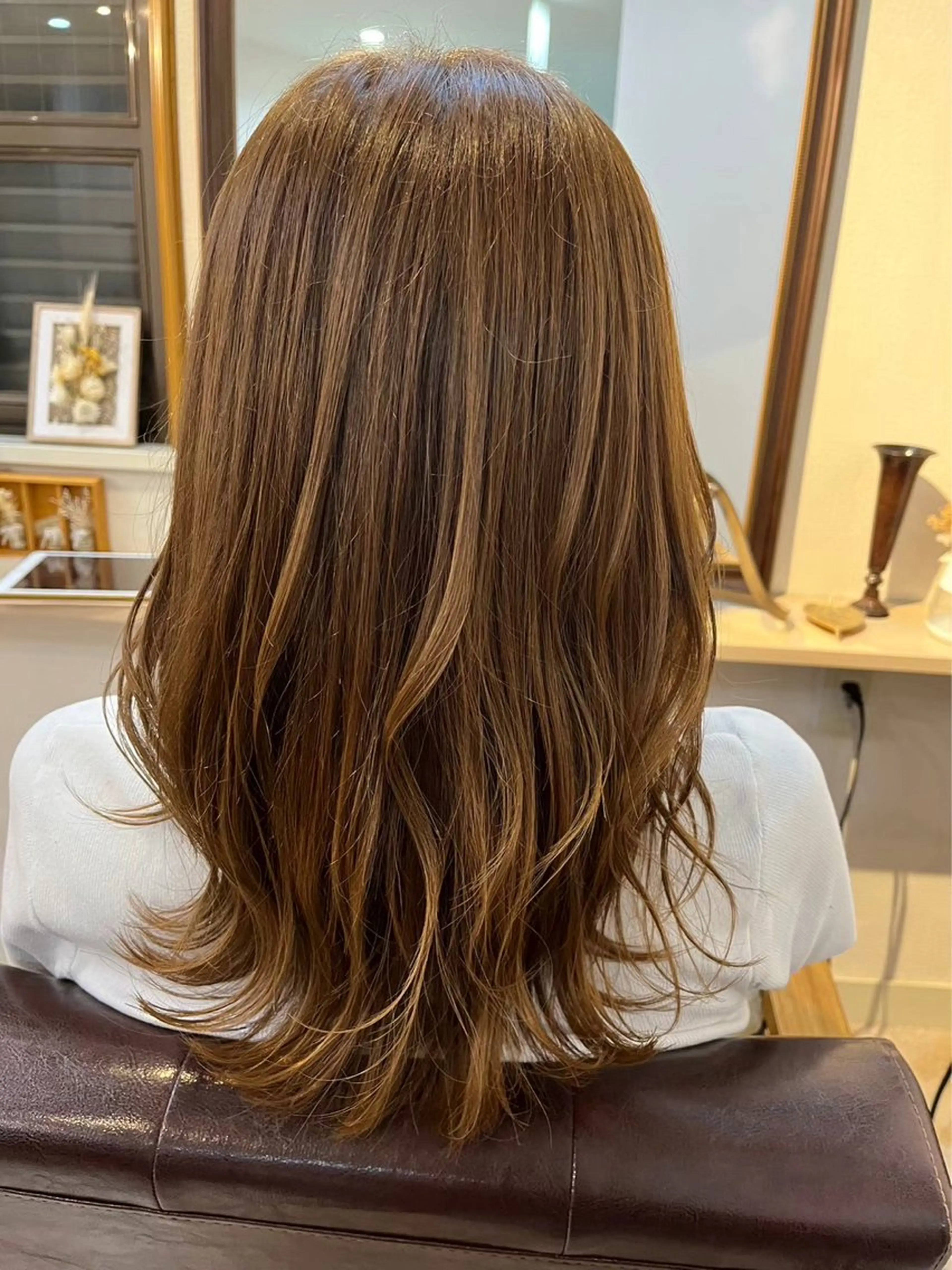 ロング カラー 髙橋 未来のヘアスタイル