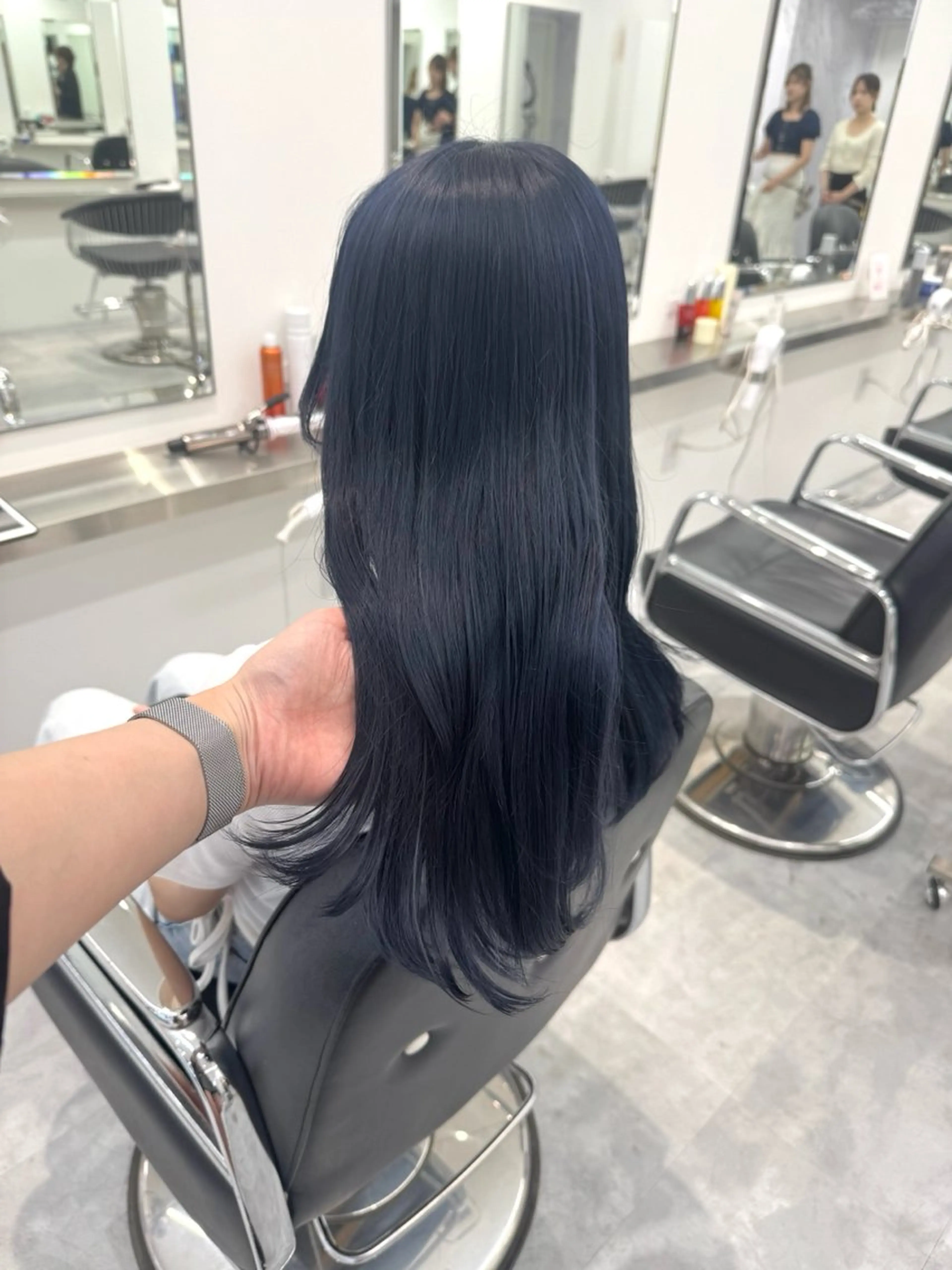 ロング カラー ヘアカラー ParveMix🍀 藤原愛未のヘアスタイル