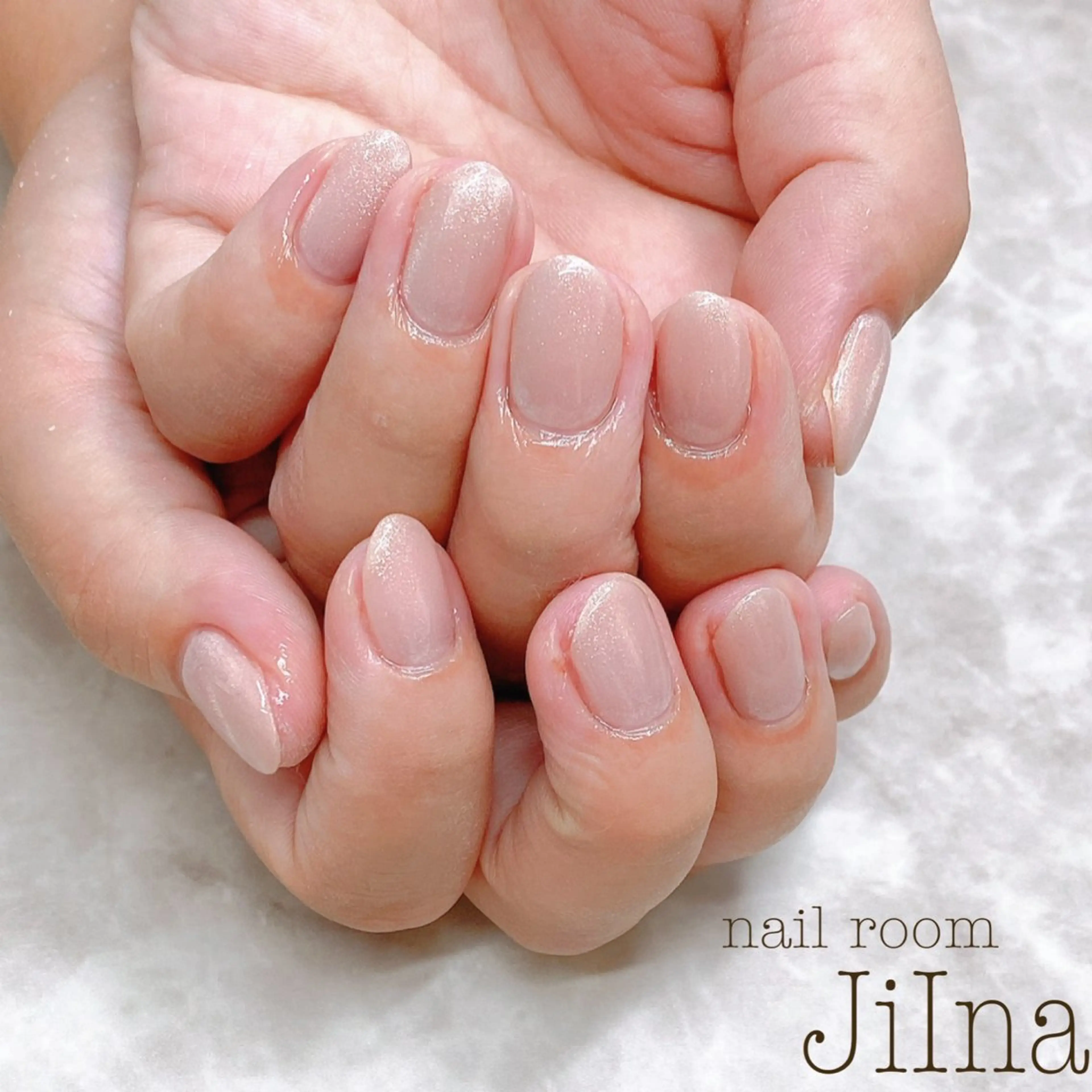ネイル ワンカラーネイル JiIna nailのネイルデザイン