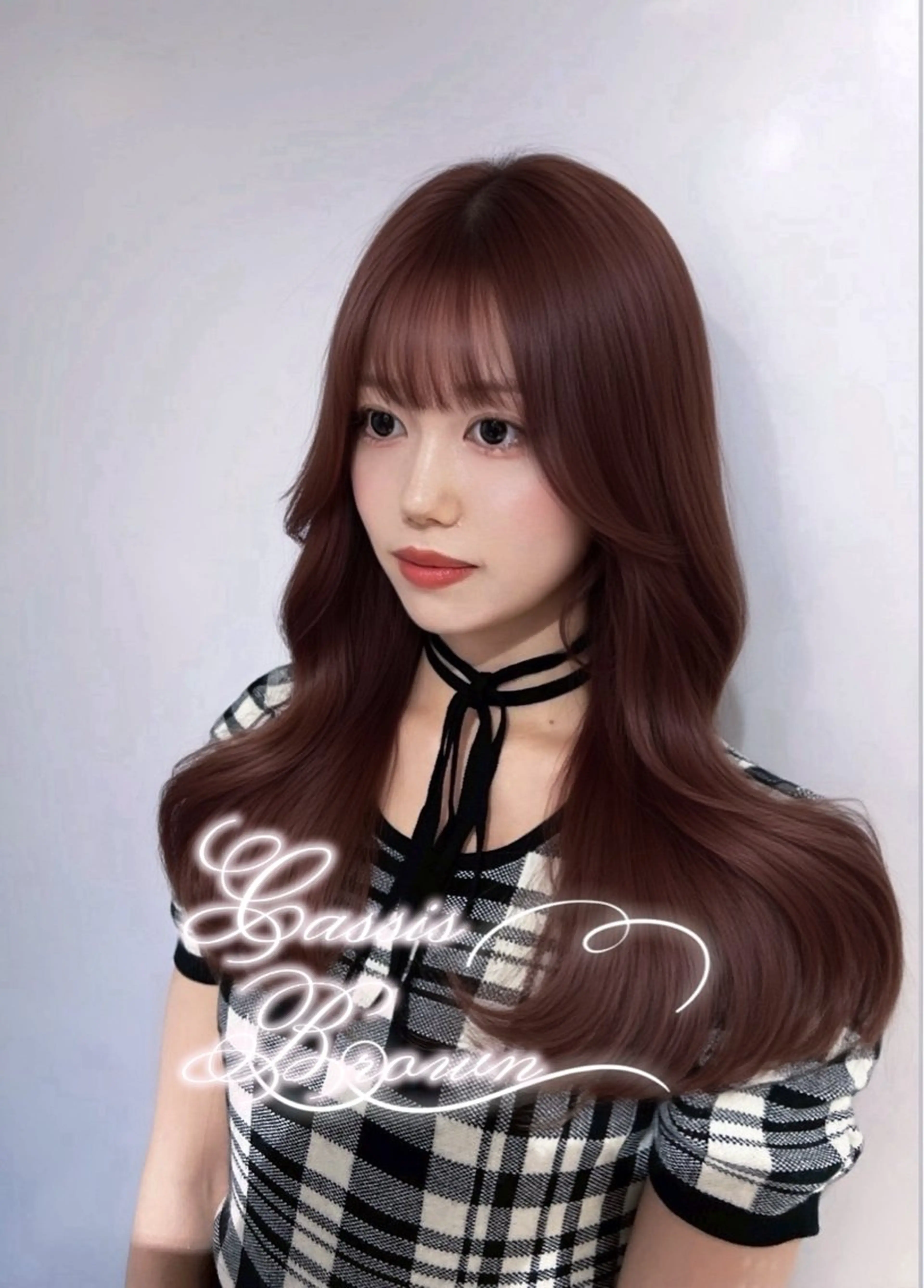 ロング ヘアカラー トリートメント 新宿♡暖色カラー/ エクステ/スズ🍒のヘアスタイル