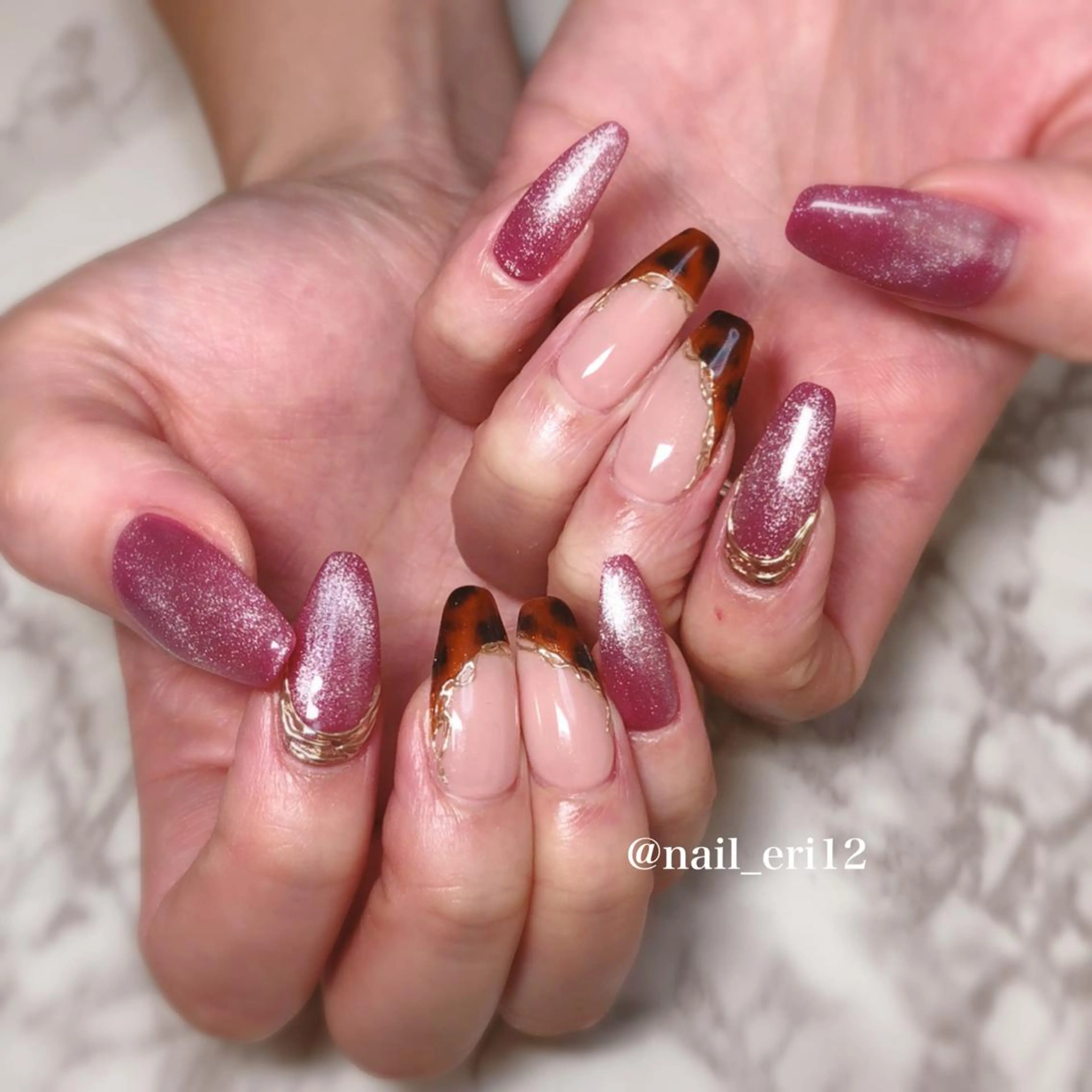 ネイル nail salon &e eriのネイルデザイン