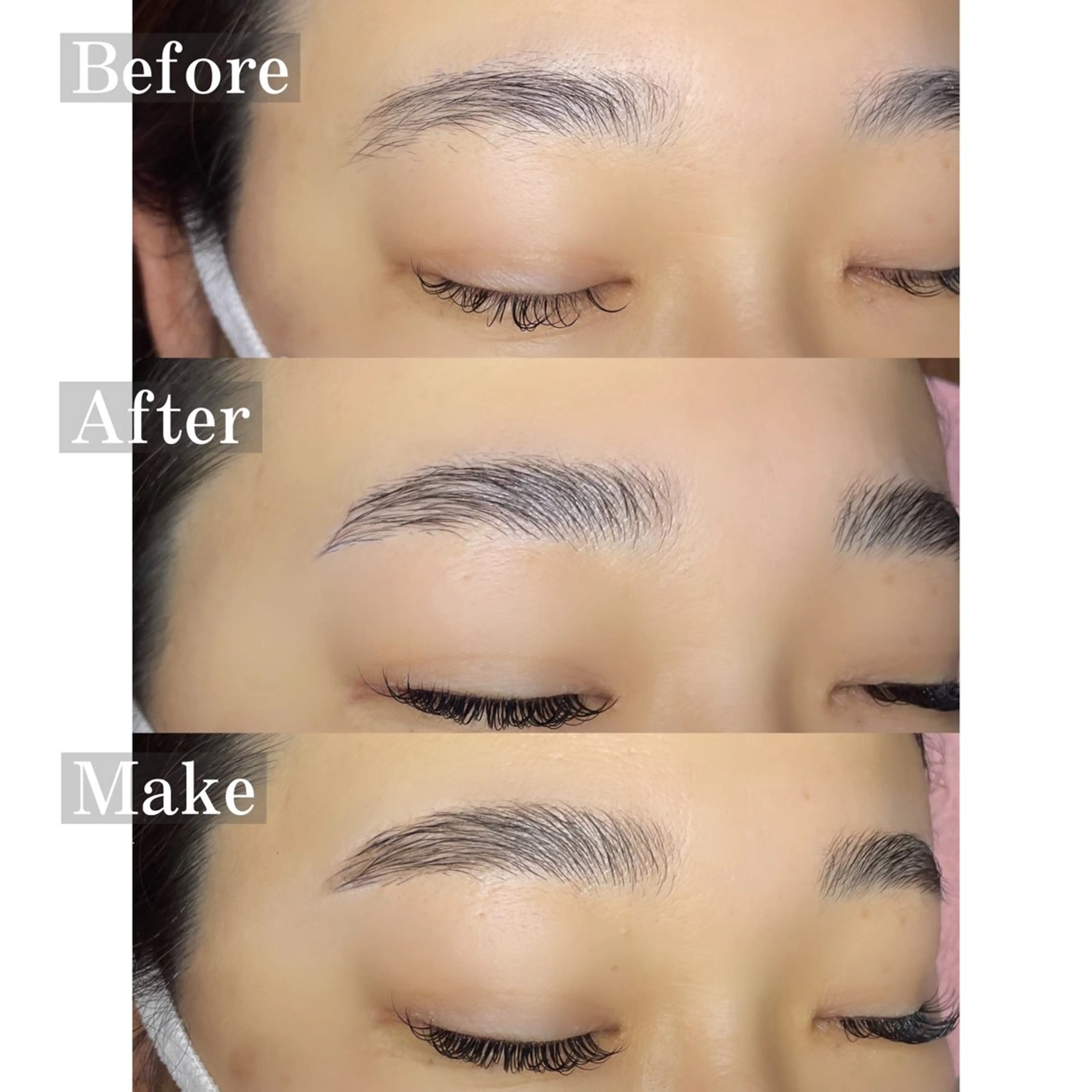 アイブロウ 眉毛ワックス脱毛 ★KAEDE★伊勢崎 【KARAT】のマツエク・マツパデザイン