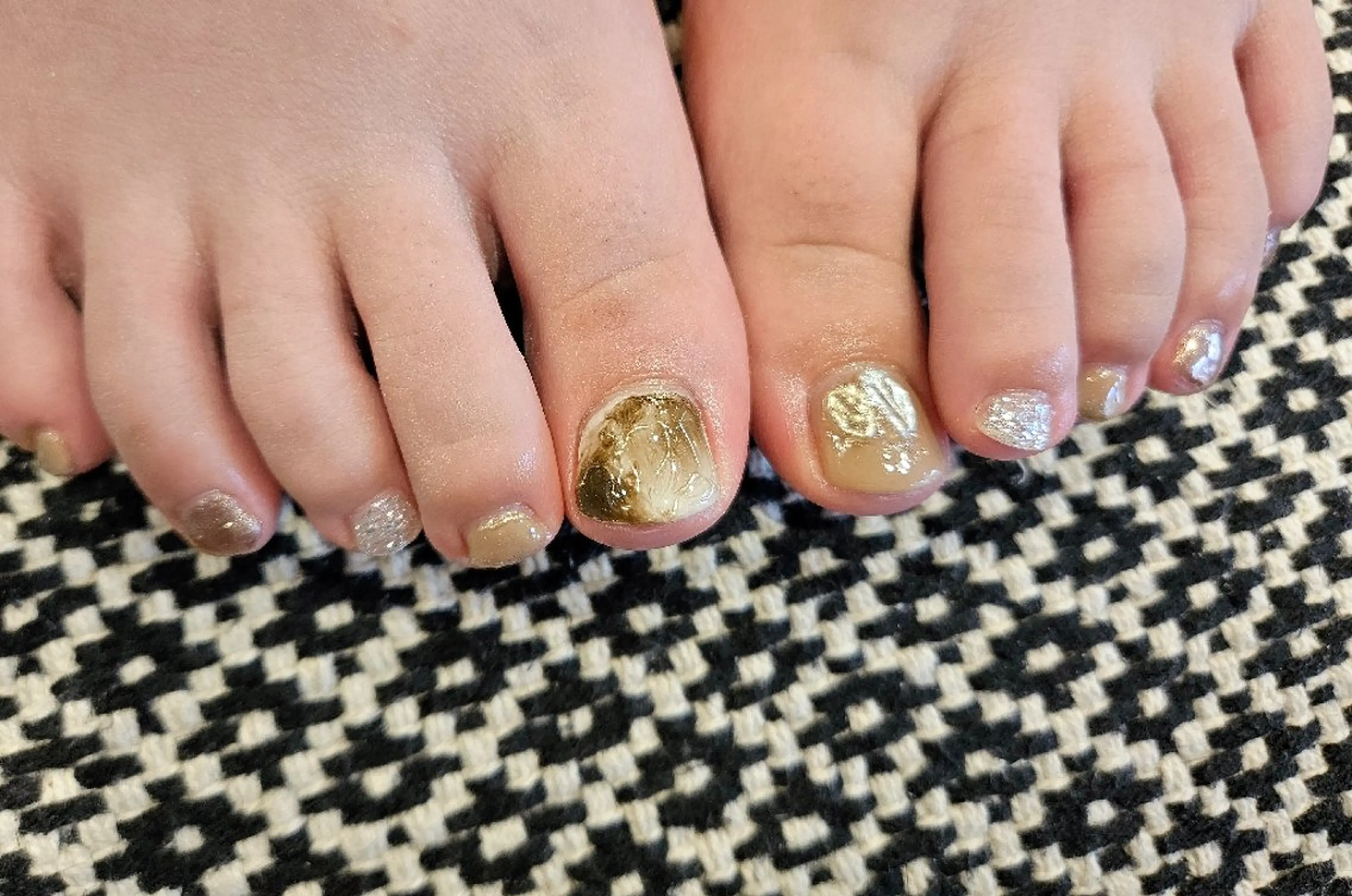 ネイル フットネイル 関口 友菜のヘアスタイル