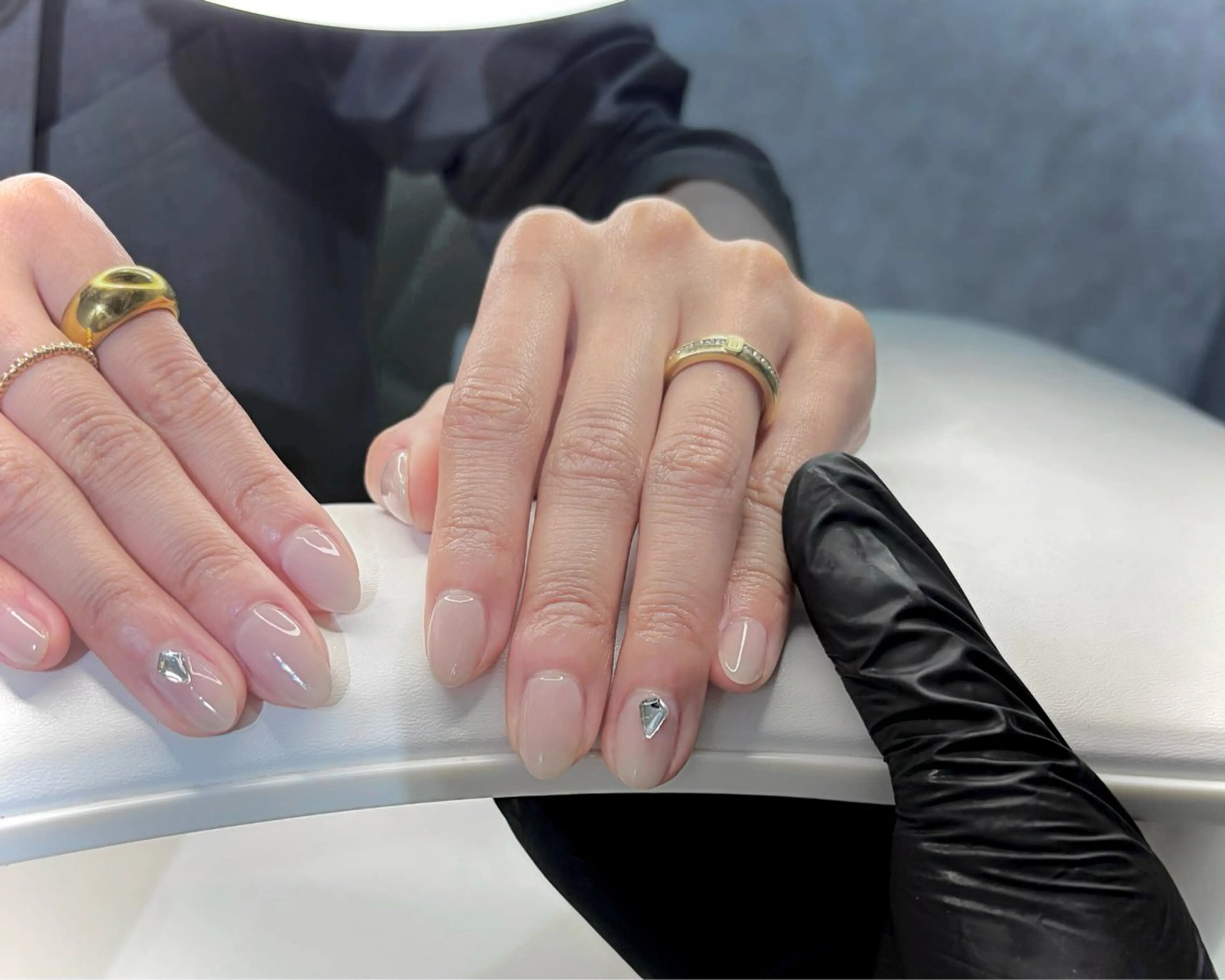 【新規 オフ無し】ワンカラーネイル / hand /70minの写真