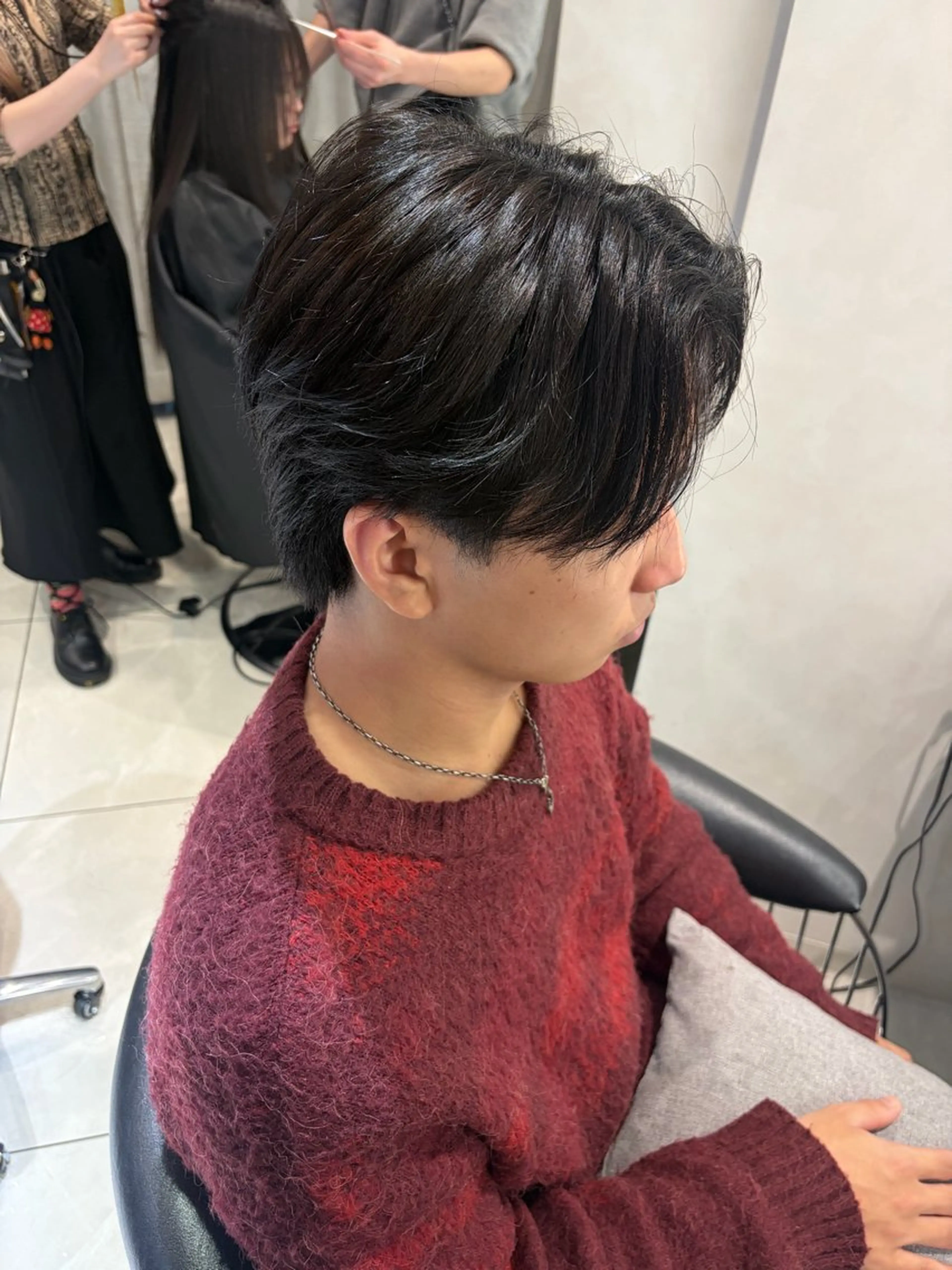 パーマ メンズ カット パーマ 韓国メンズ/トレンド 🇰🇷wakanaのヘアスタイル