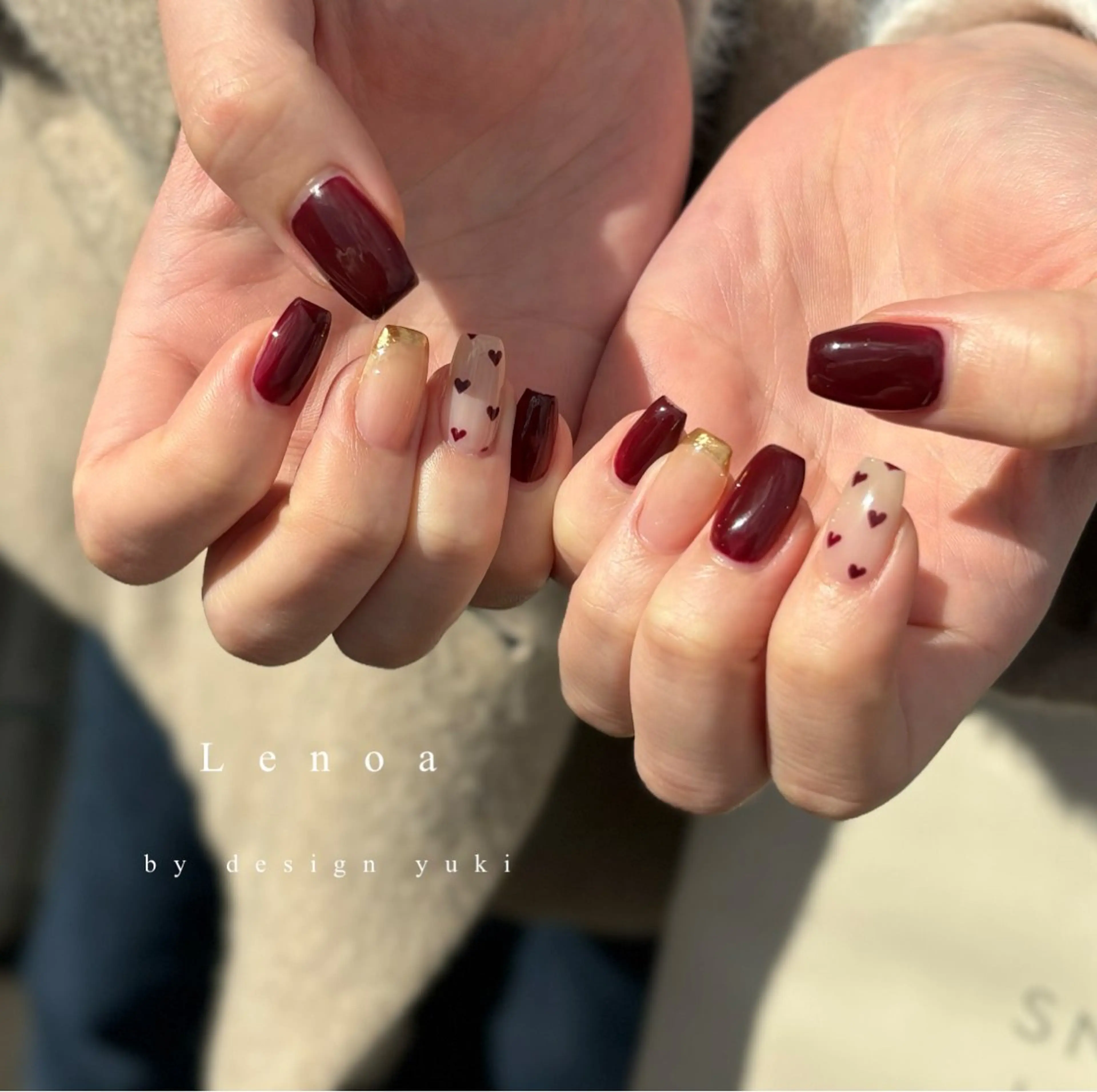 ネイル ハンドネイル Lenoa Yukiのネイルデザイン