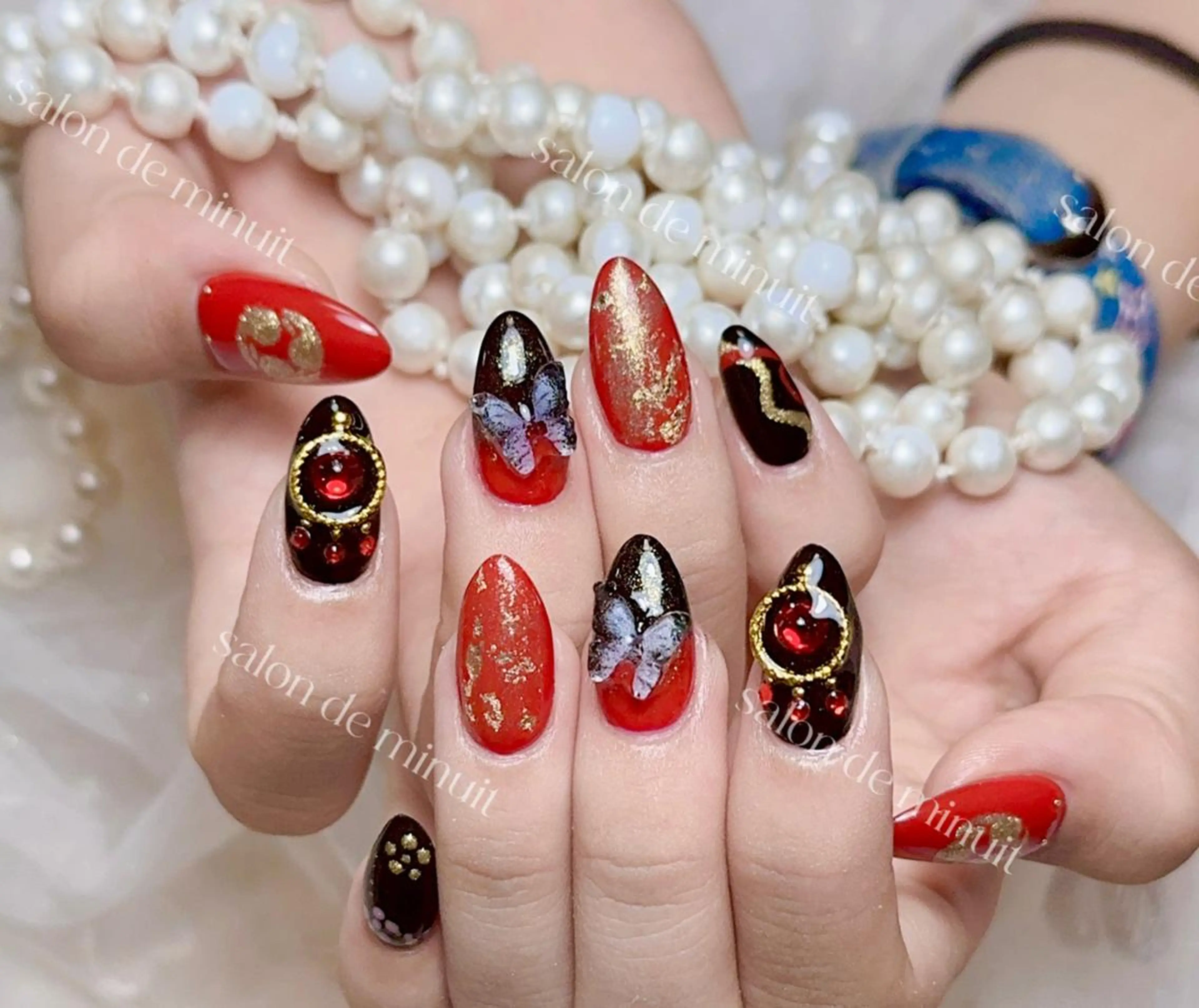 ネイル ハンドネイル ハンドケア Momo 🤍のネイルデザイン