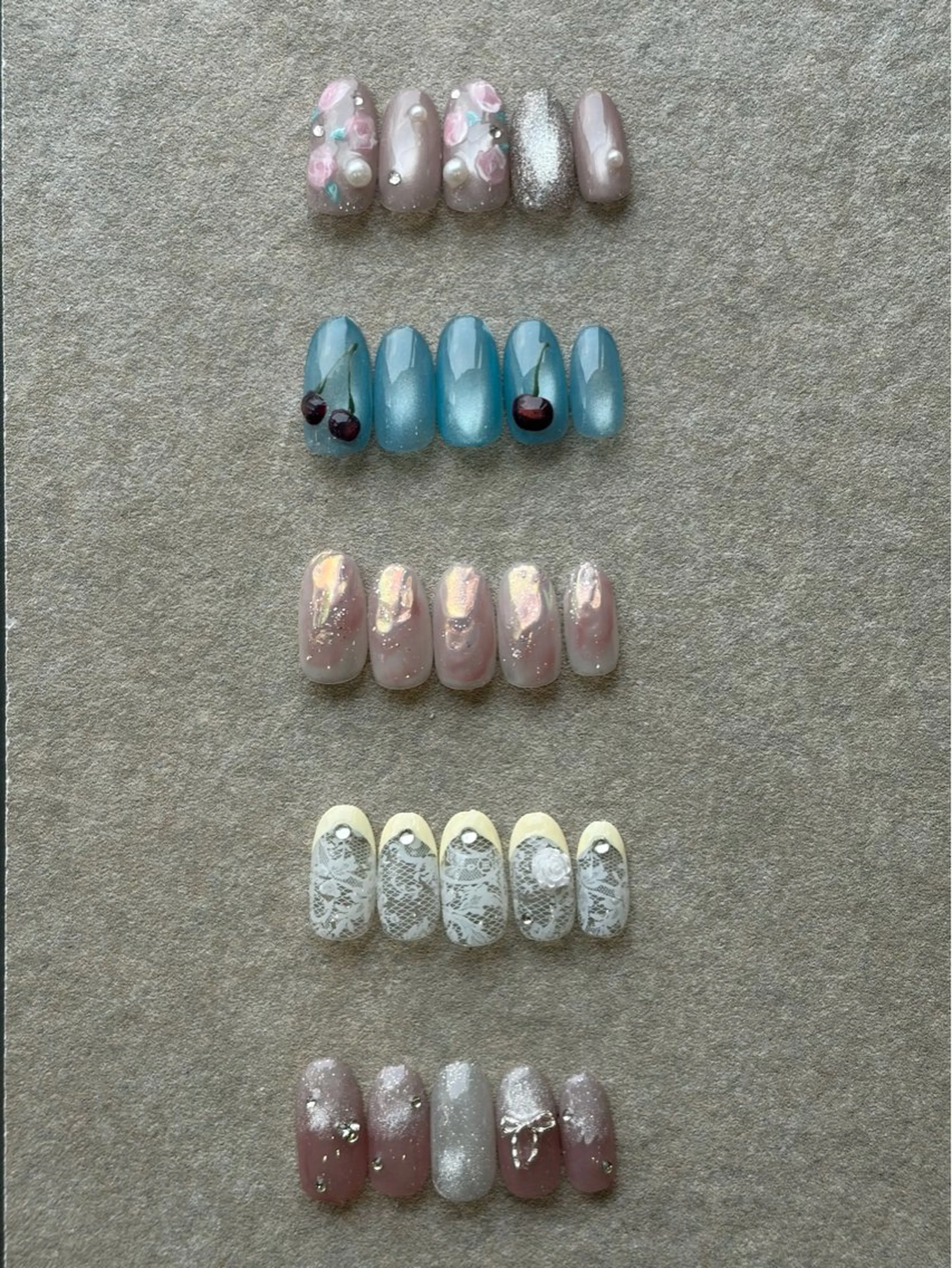 🍒4月限定【オフあり･なし】定額デザインの写真