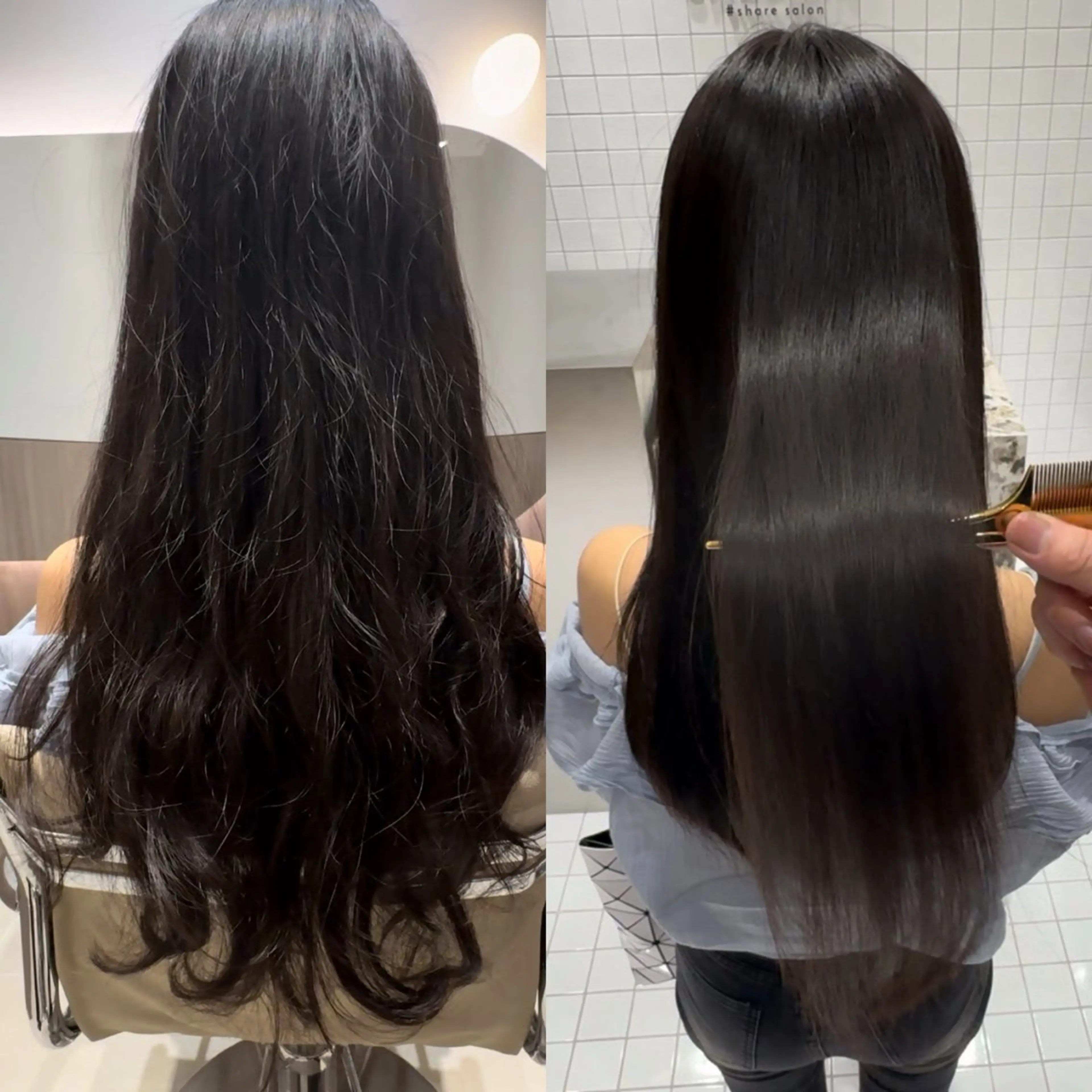 ロング サロウィン銀座RAYⅡ所属・❣️髪質改善/ 美髪矯正/沼座悠人のヘアスタイル