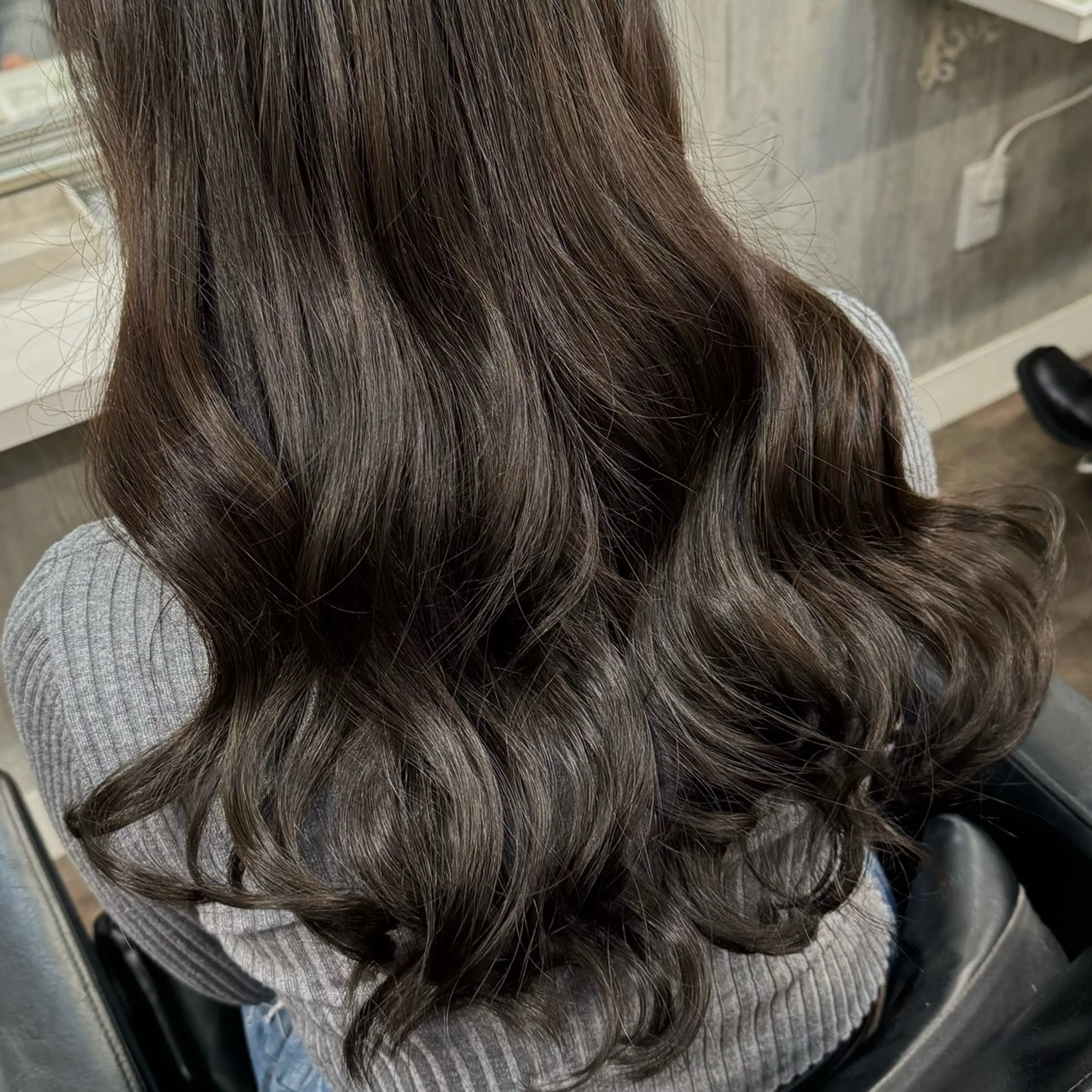 カラー オリーブカラー ヘアカラー トリートメント 🎀 Natsuki 🎀のヘアスタイル