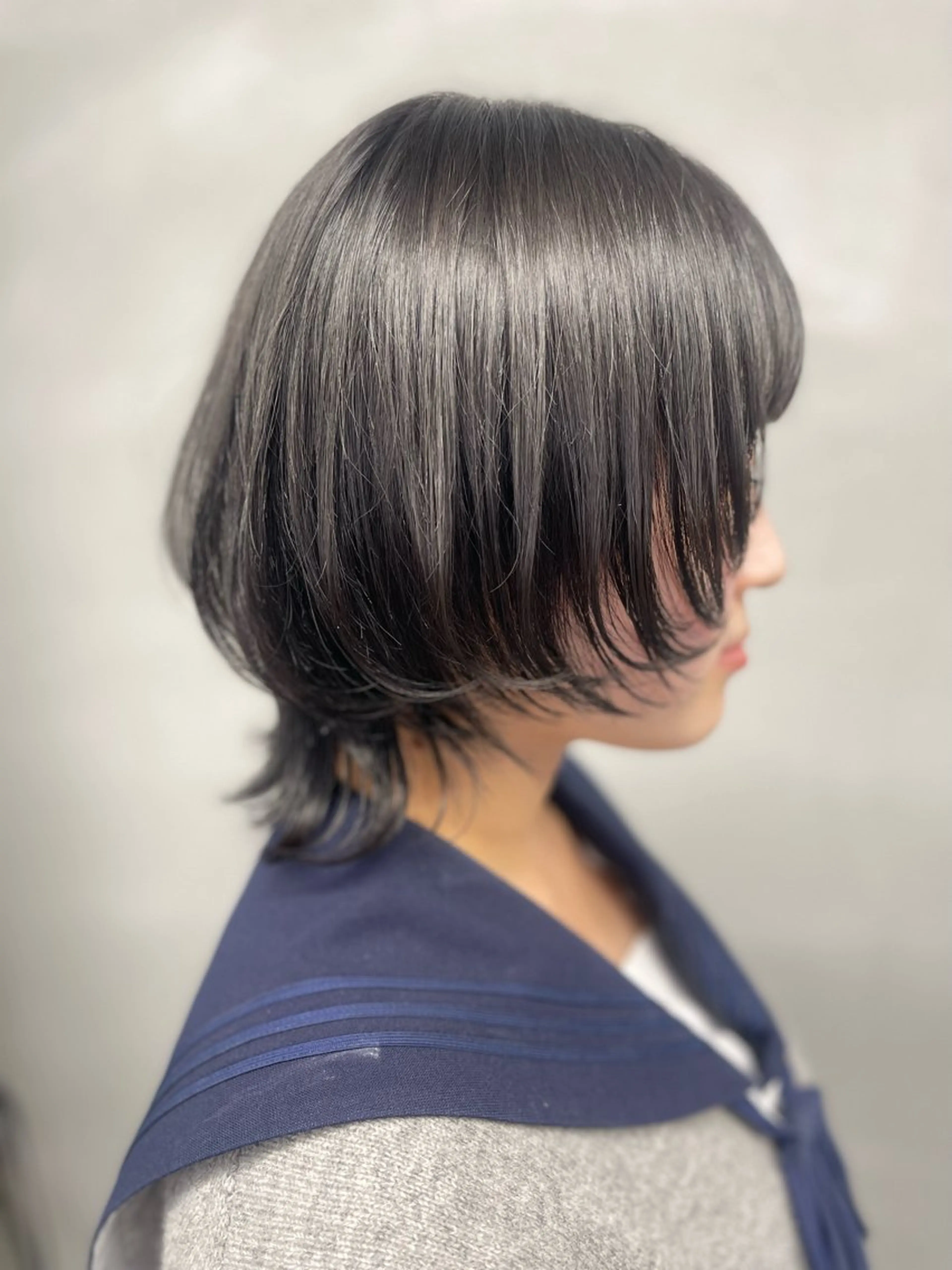 ショート 顔まわりレイヤー レイヤーカット ウルフカット 柏 ウルフ/レイヤー 田中佐和🐺のヘアスタイル