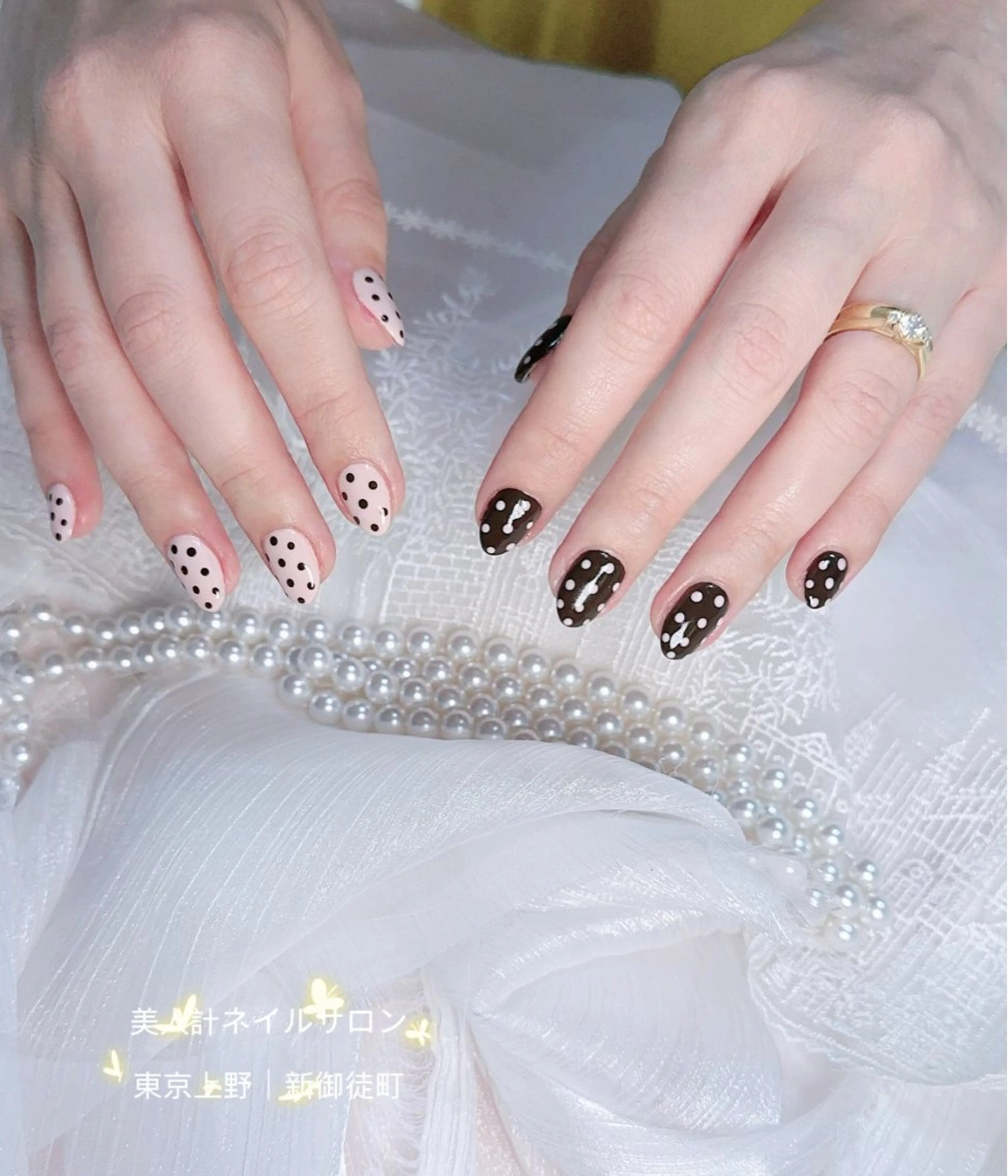 ネイル アートネイル ドット 美人計ネイルサロン所属・中山 美月のネイルデザイン
