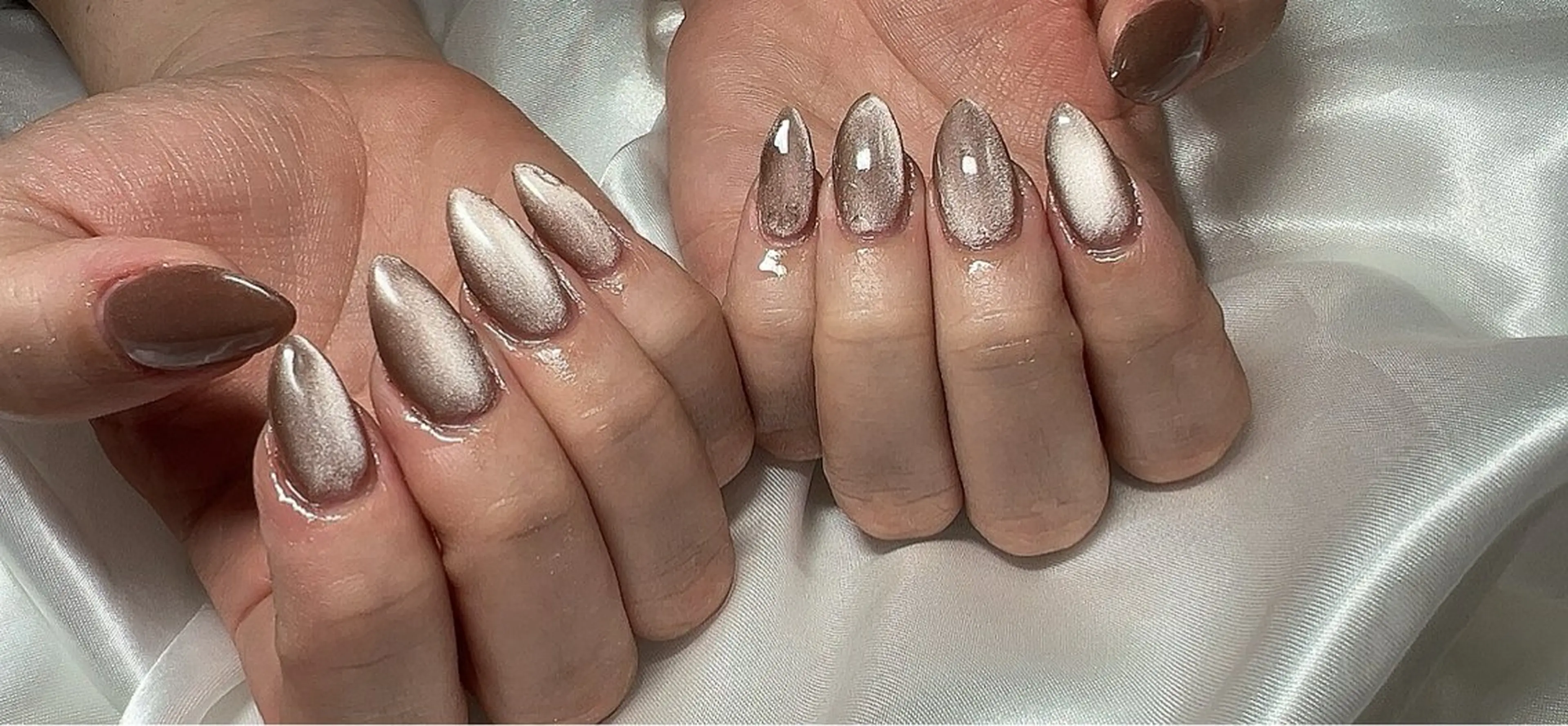 ネイル マグネットネイル ハンドネイル Ruana Nailのネイルデザイン