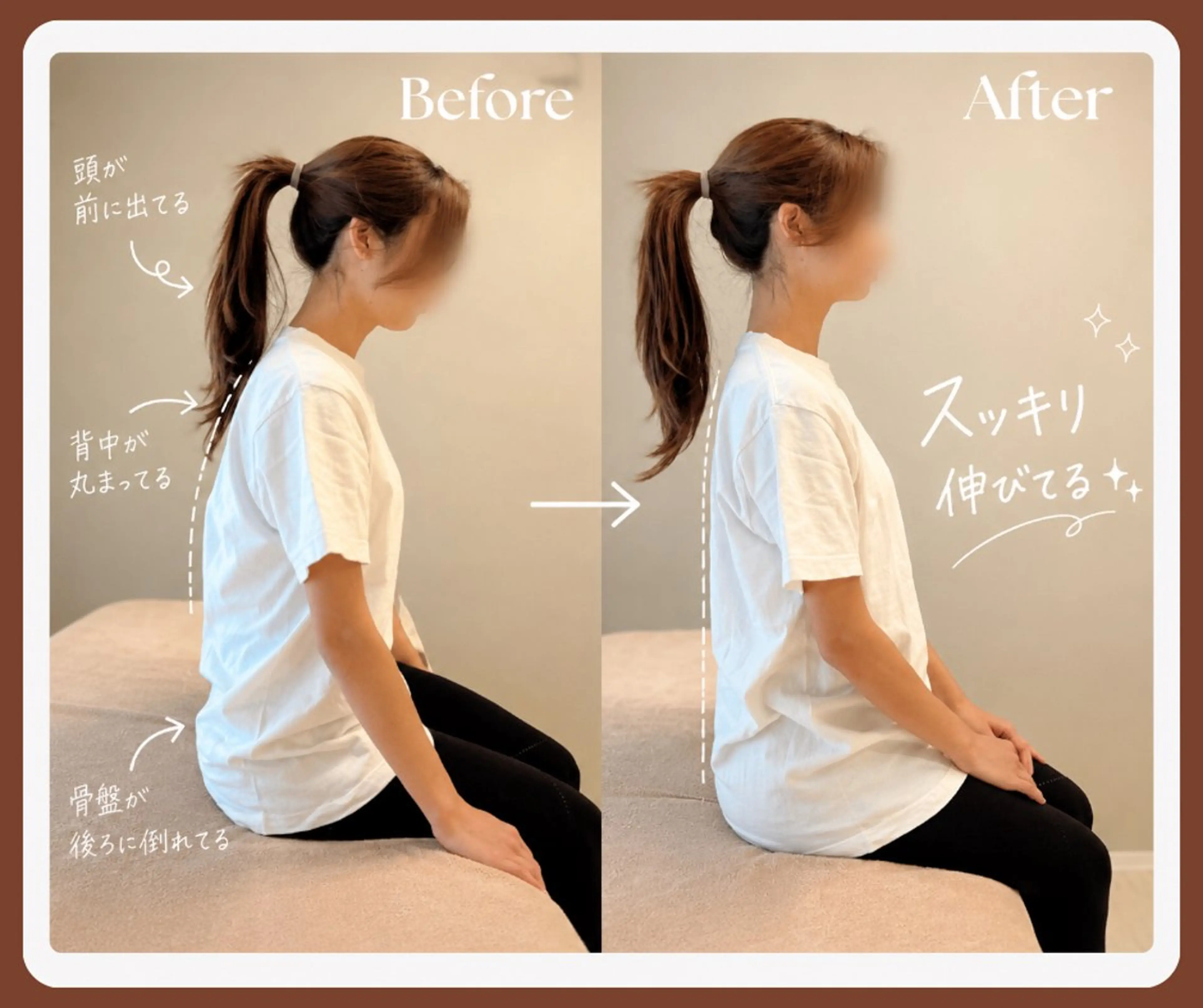 【すぐ戻る首肩こりに】姿勢分析＋整体 60分（本気で変えたい方）の写真