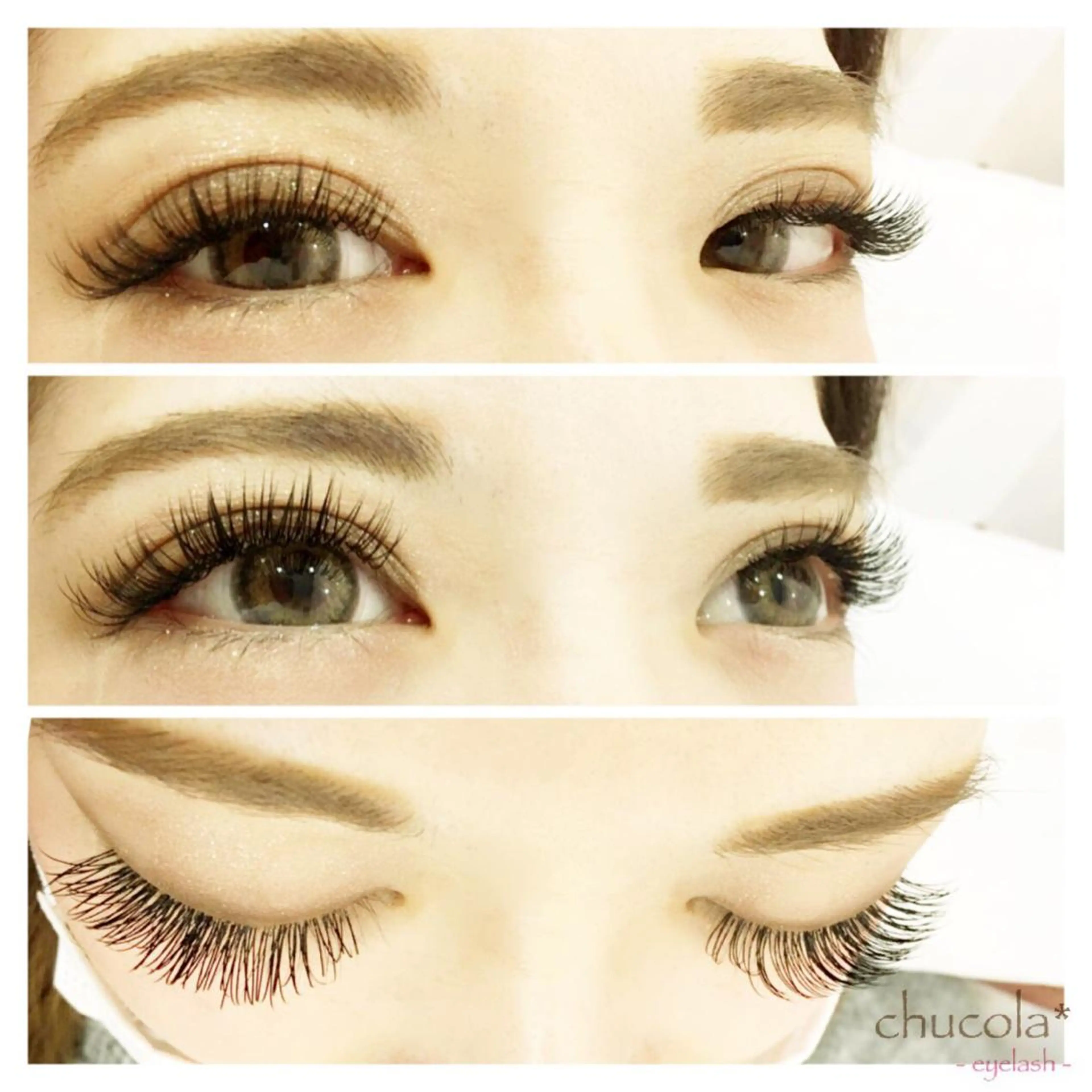 マツエク・マツパ フラットラッシュ マツエク chucola *のマツエク・マツパデザイン