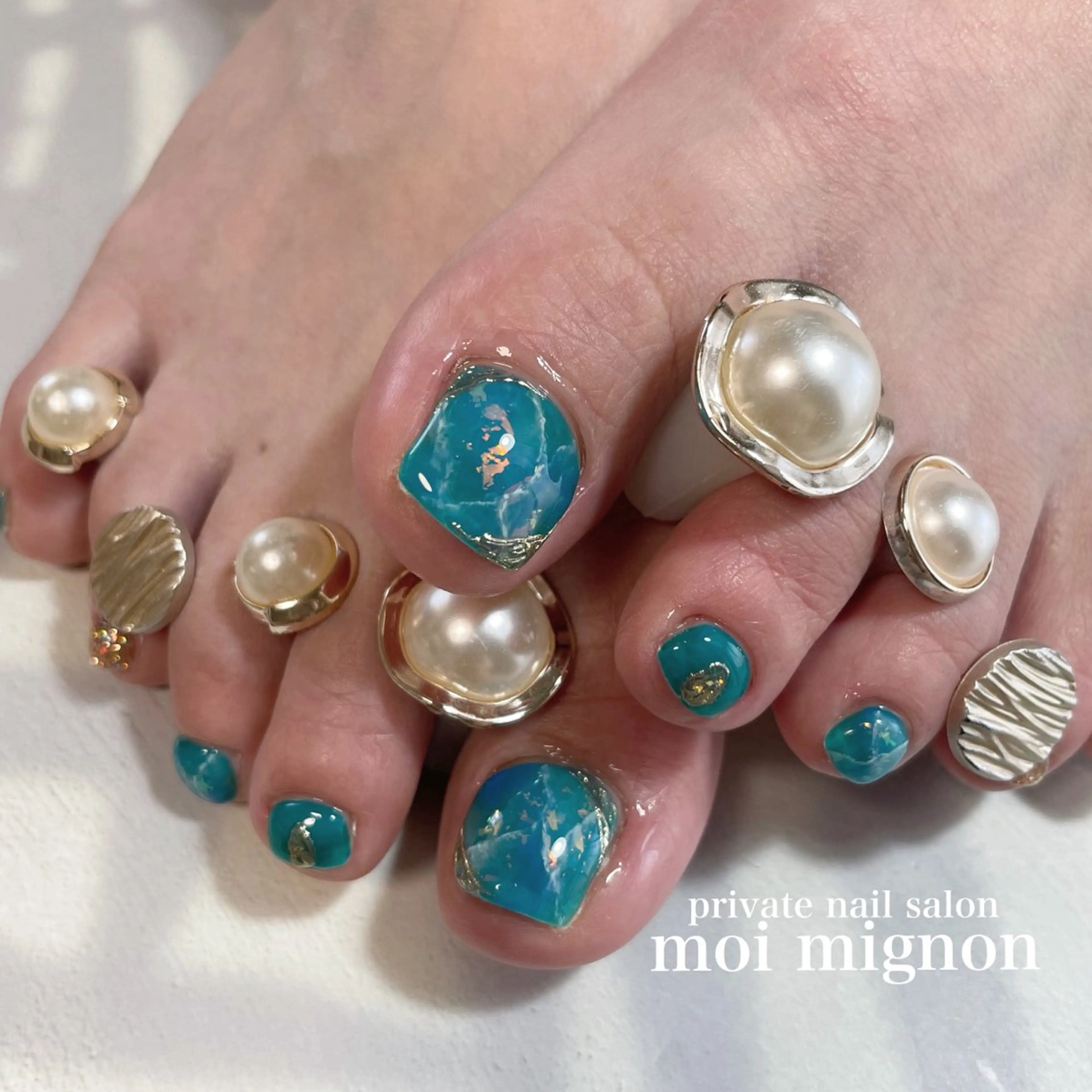 ネイル フットネイル nailist Aki♡のネイルデザイン