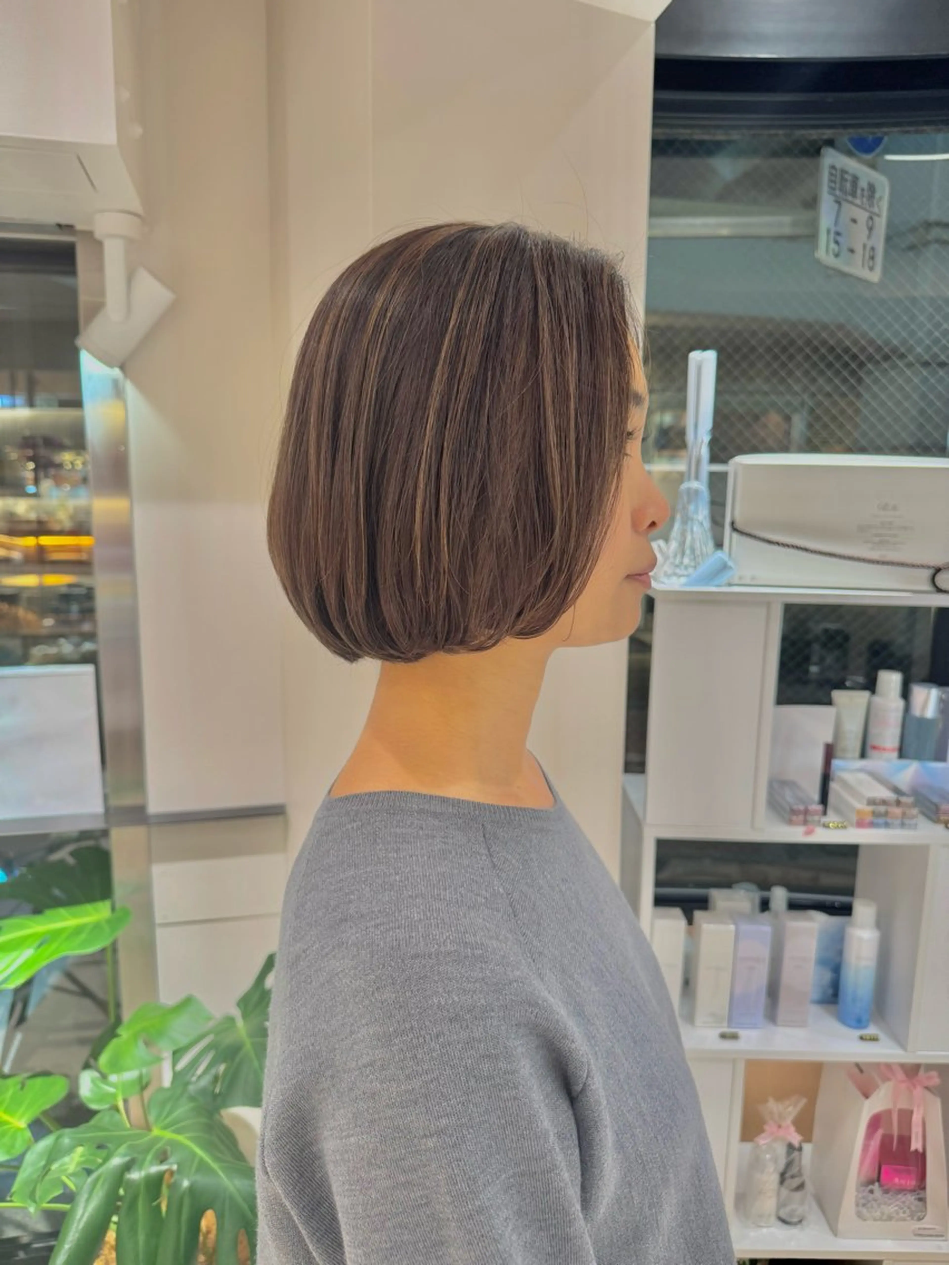 カラー ハイライトカラー SHEA+所属・今村 圭佑のヘアスタイル