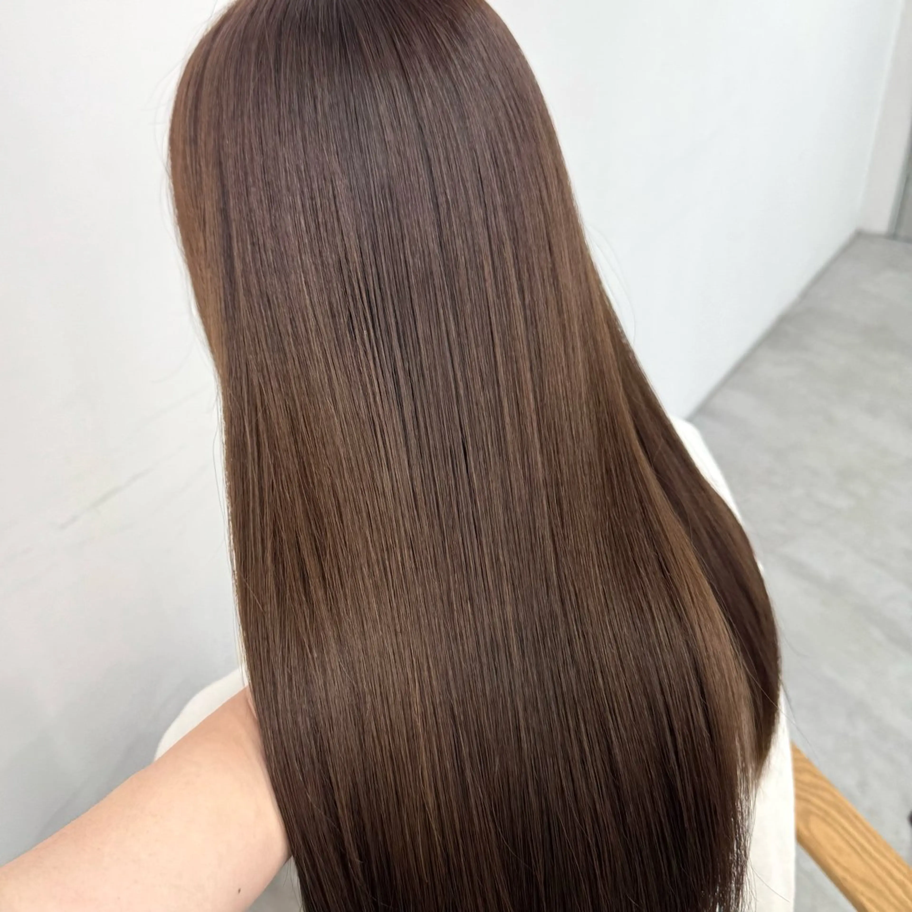 ロング カラー ヘアアレンジ カット ヘアカラー ブリーチなしカラー /新百合ヶ丘/安形翔のヘアスタイル