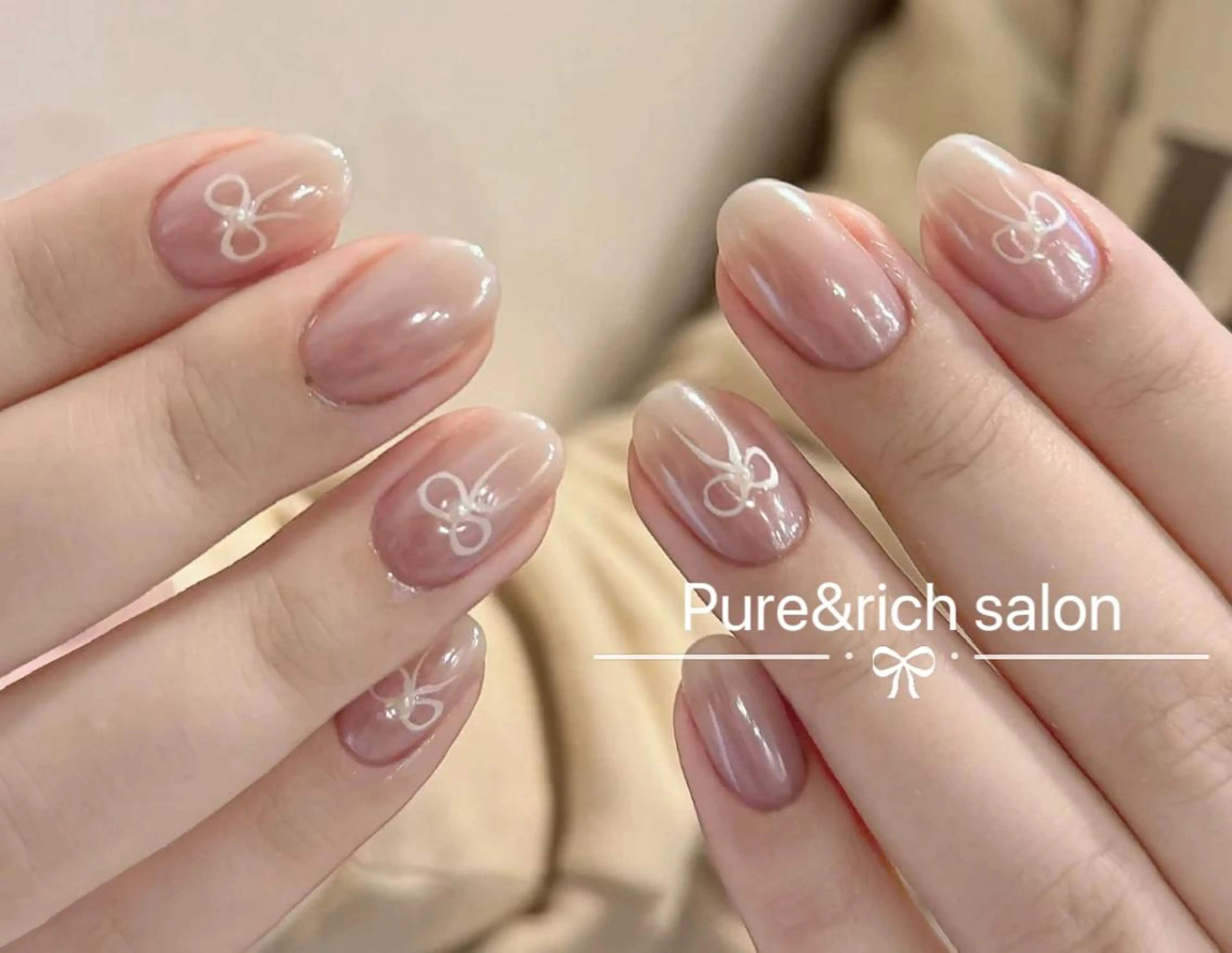 ネイル ハンドネイル 🎀 UU_nailのネイルデザイン