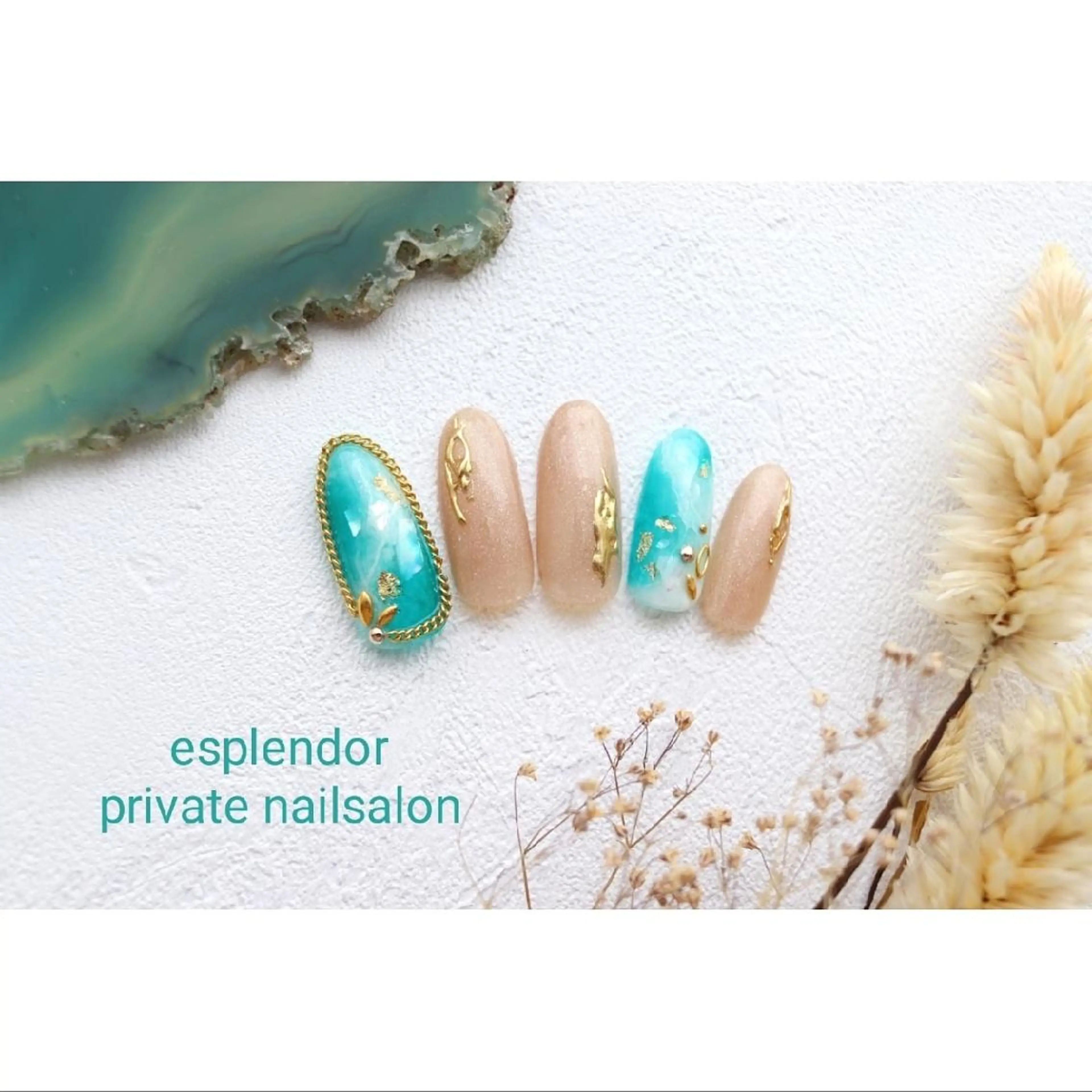 ネイル ニュアンスネイル esplendor  小野寺のネイルデザイン
